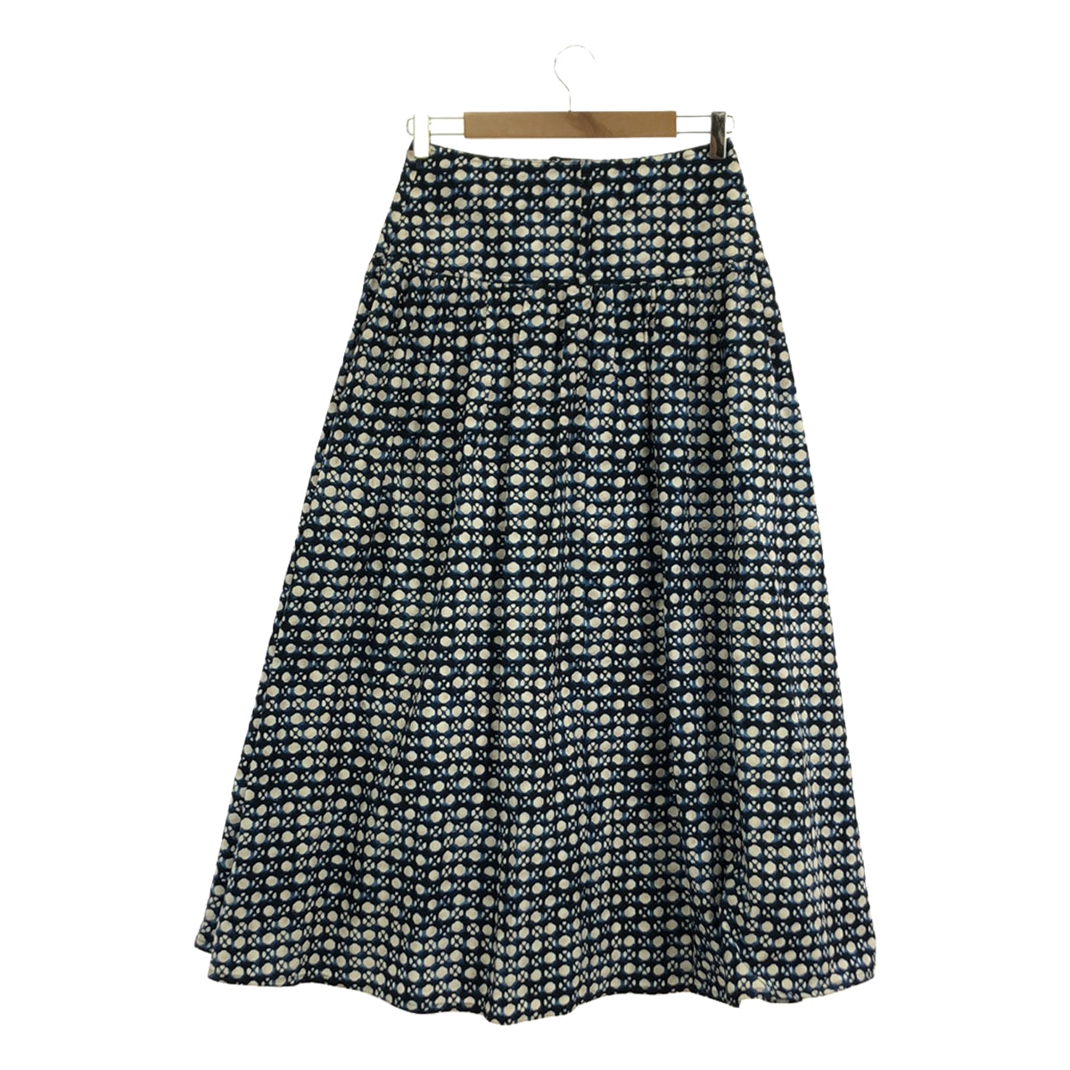 Phlannel / 플란넬 | Mashrabiya Print Gathered Skirt 프린트 롱 스커트 | 1 | 여성