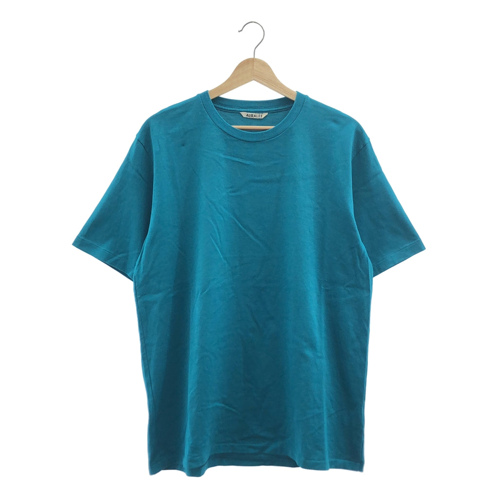 AURALEE / オーラリー | Luster Plating Tee コットン Tシャツ | 4 |