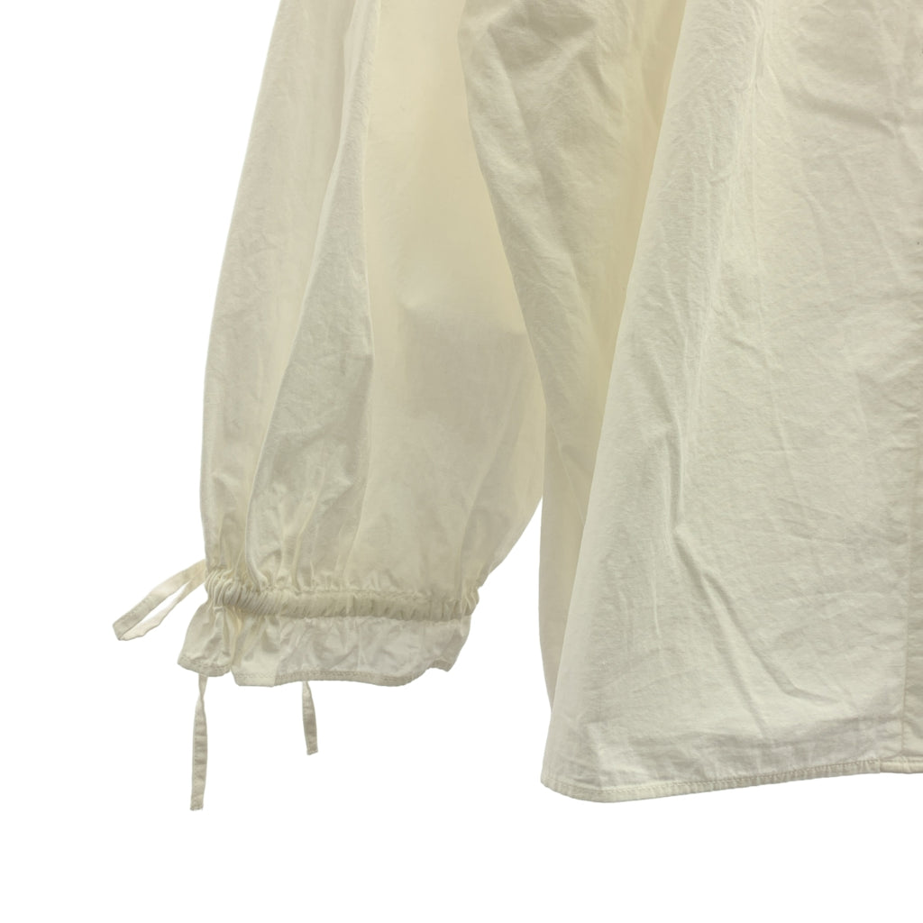 CLANE | 兩穿露肩上衣/蓬鬆褶皺襯衫 | 1 碼 | 白色 | 女款