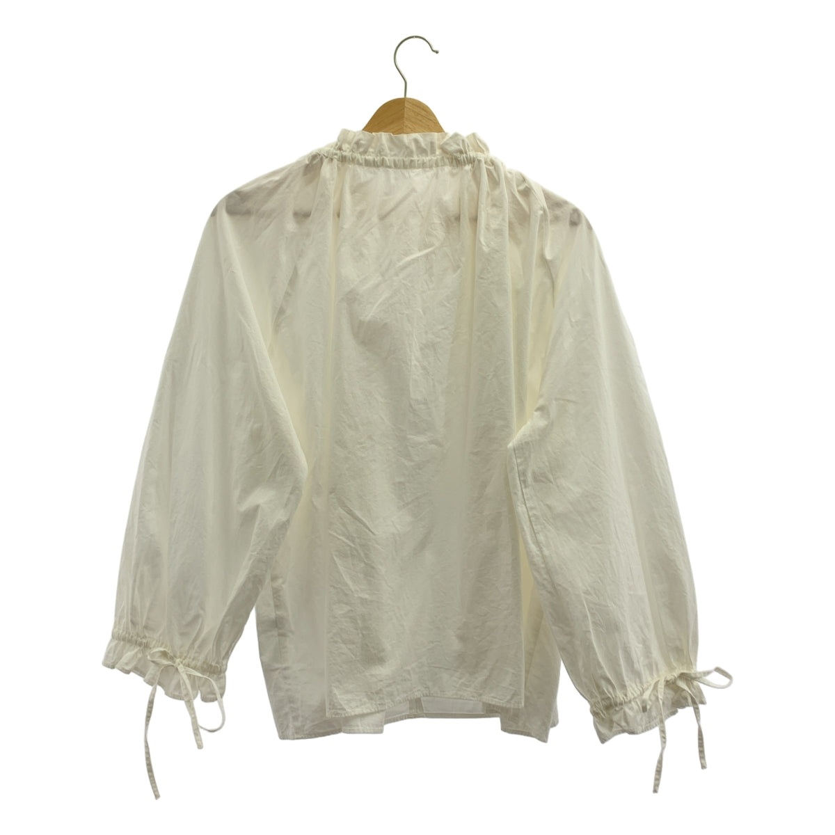 CLANE / クラネ | 2WAY OFF SHOULDER TOPS / ギャザー ボリューム ブラウス | 1 | ホワイト | レディース