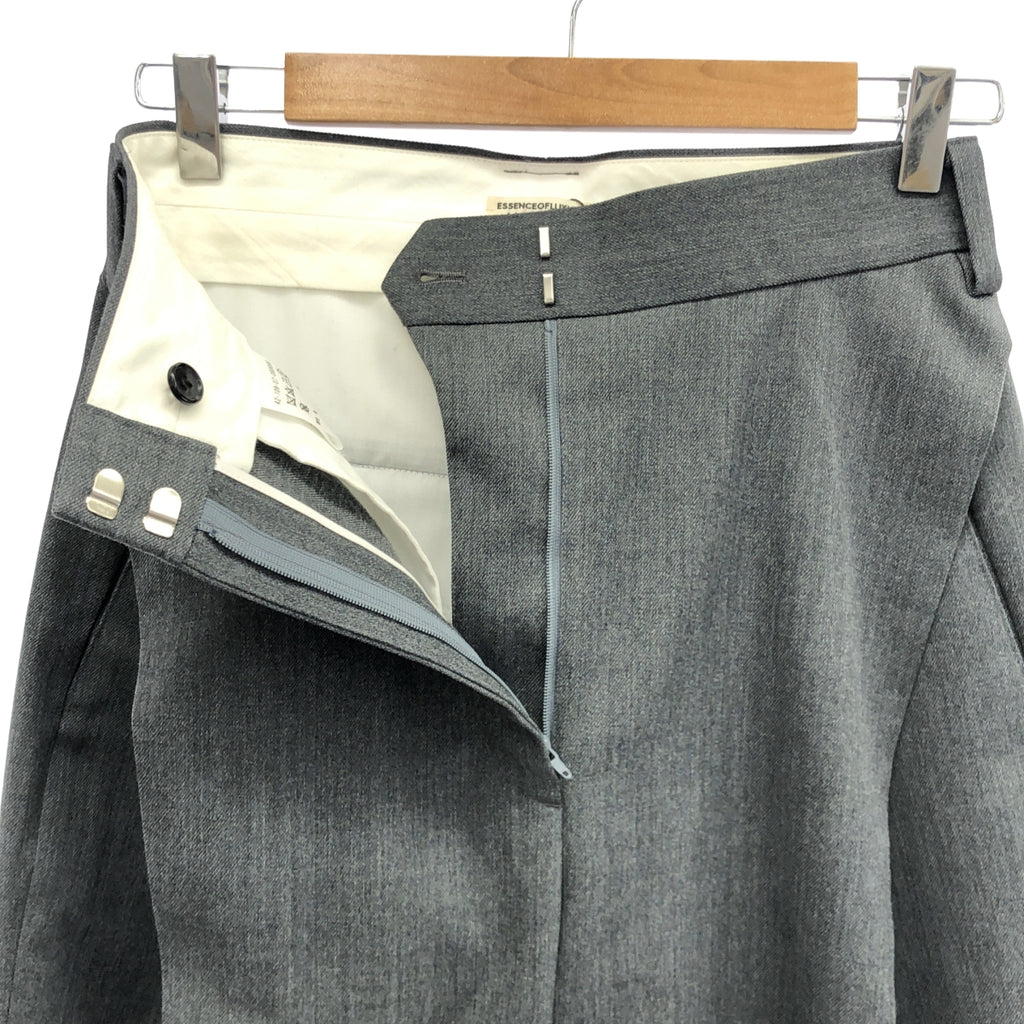 ESTNATION / エストネーション | ESSENCEOFLUXURY / ウールタックテーパードパンツ | 38 | レディース