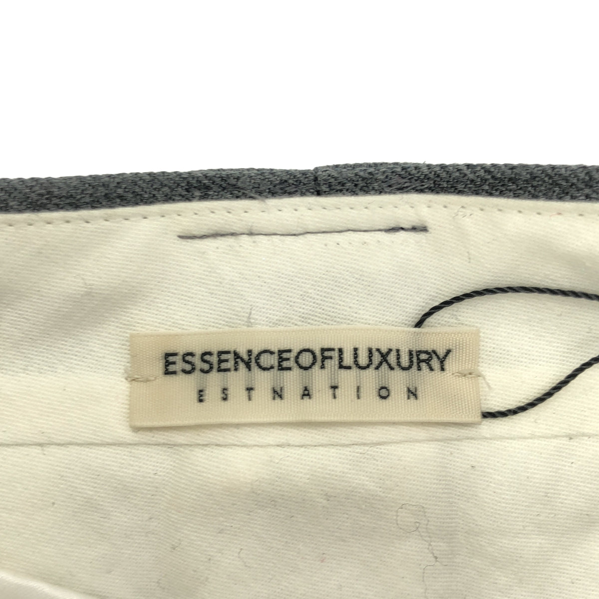ESNATION | ESSENCE OF FLUXURY / 羊毛褶皺錐形褲 | 尺寸 38 | 女款