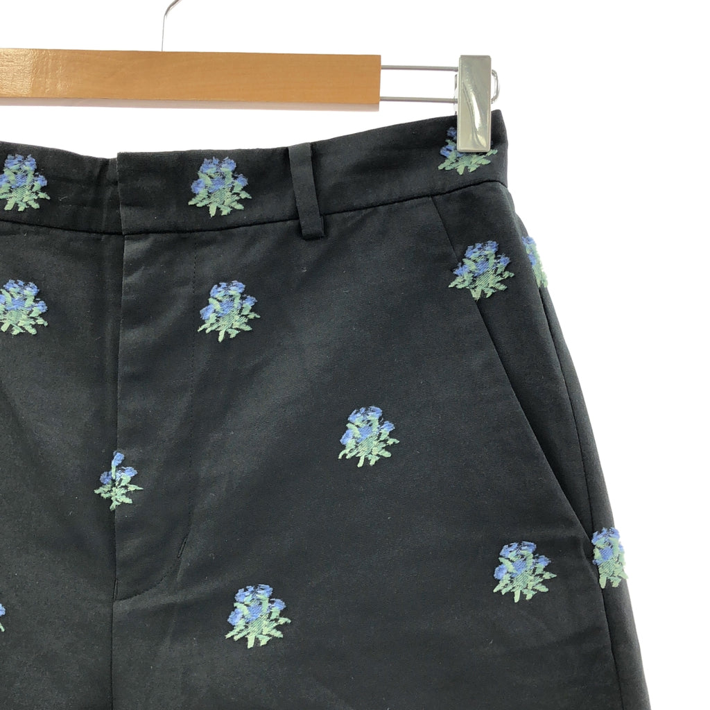 LOEFF / 로에프 | 엉겅퀴 자카드 자르기 바지 | 1 | 여성