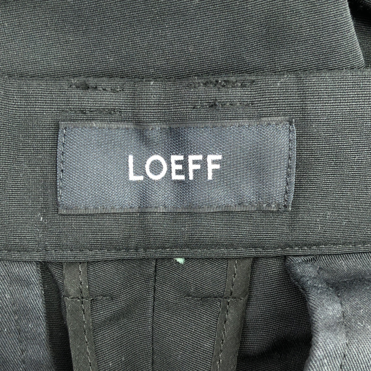 LOEFF / 로에프 | 엉겅퀴 자카드 자르기 바지 | 1 | 여성