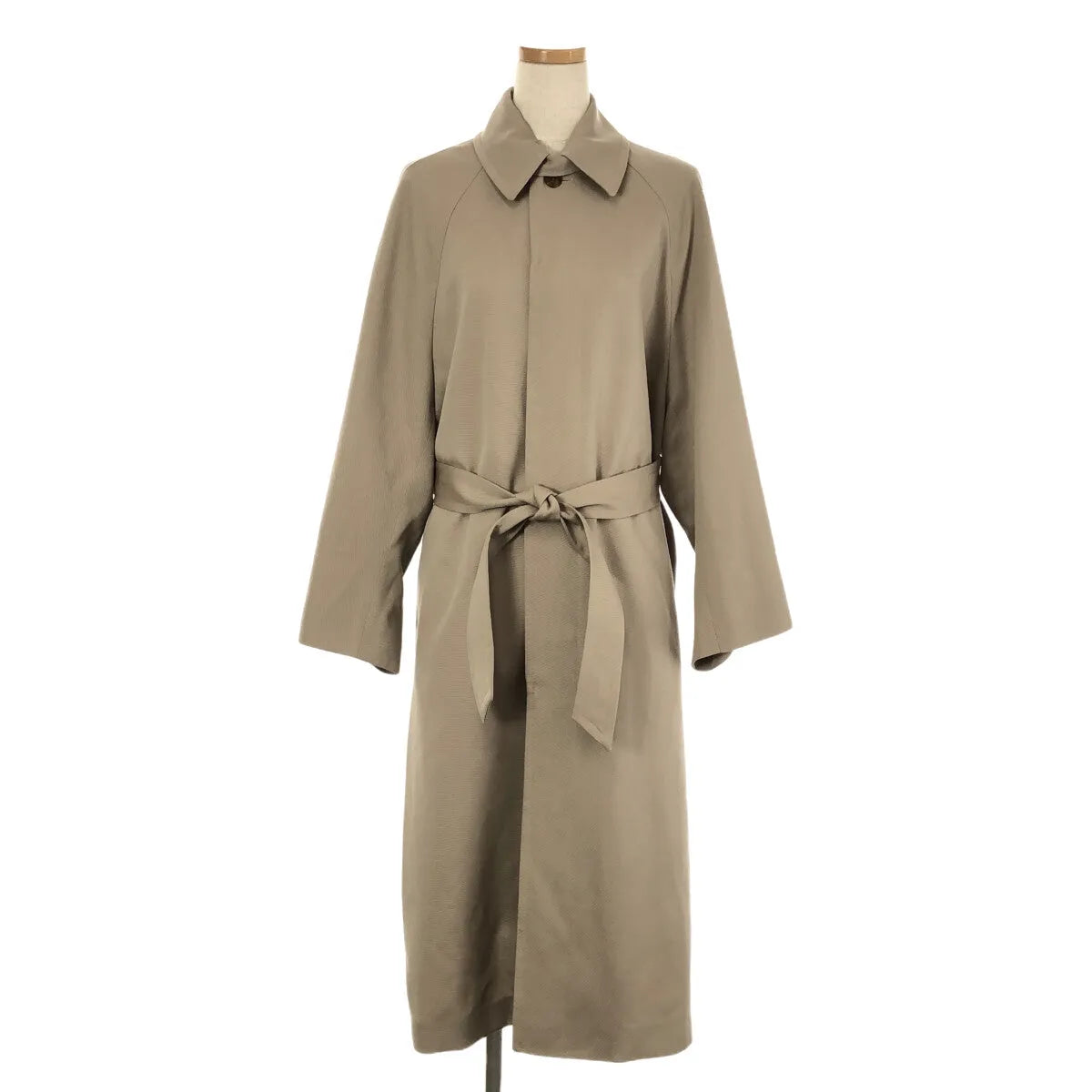 【미품】 AP STUDIO / 에피 스튜디오 | 【COUTURE D`ADAM】 별주 Wool Gabardine 스텐칼라 코트 | F | 베이지 | 여성