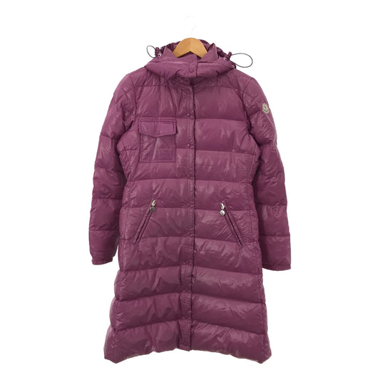 MONCLER / モンクレール | MEINA メイナ フーデッド ダウンコート | 1 | パープル | レディース