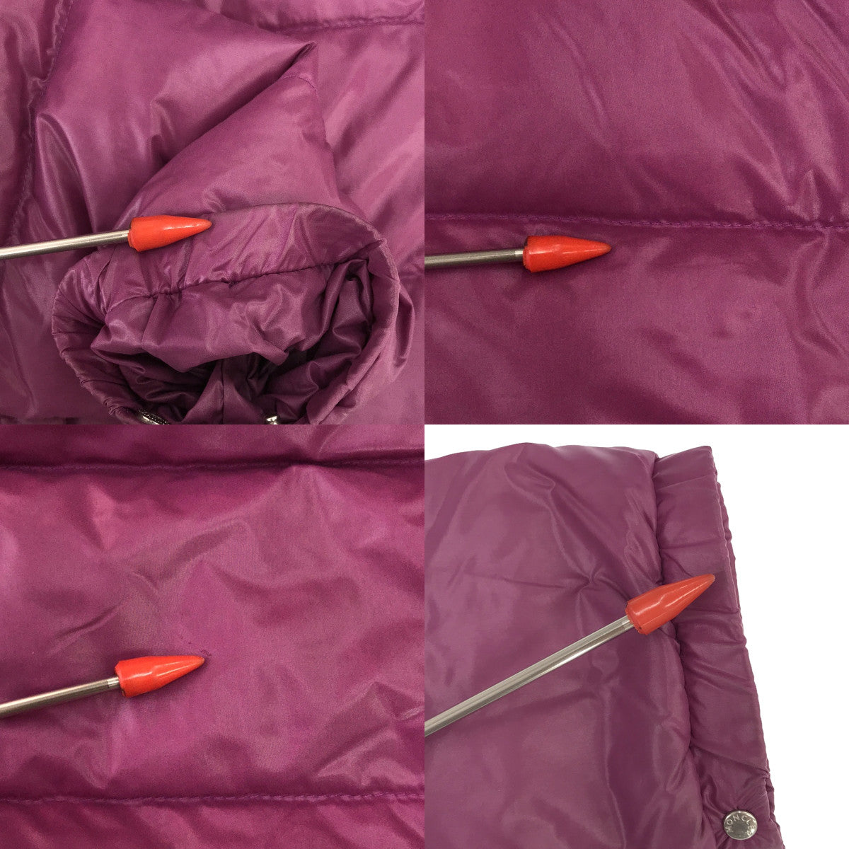 盟可伶 | MEINA 連帽羽絨大衣 | 1 |紫色 |女性的