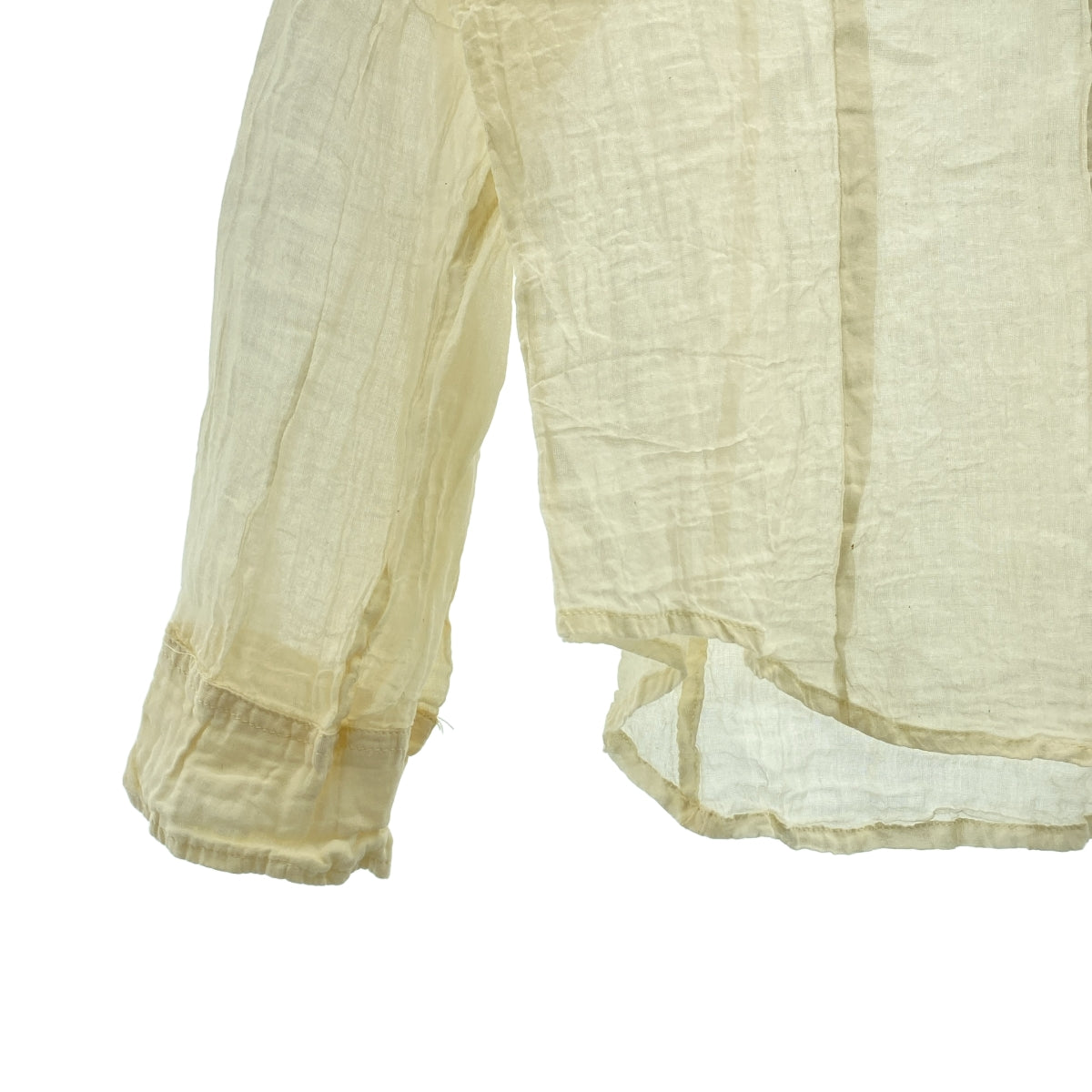 Paul Harnden / 폴 하덴 | 코튼 셔츠 / 프릴 컬러 셔츠 블라우스 | M | 여성