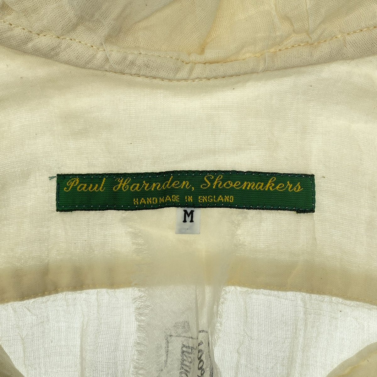 Paul Harnden / 폴 하덴 | 코튼 셔츠 / 프릴 컬러 셔츠 블라우스 | M | 여성