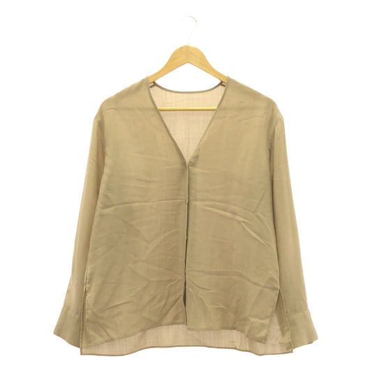 JOURNAL STANDARD L'ESSAGE / Journal Standard Lesage | 2021SS | AYA KANEKO × L'ESSAGE V-neck shirt Kaneko Aya | F | Women's