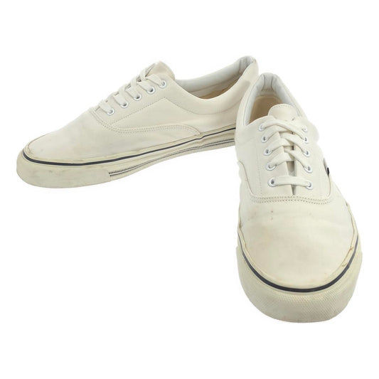 UNDER COVER | Leather-trimmed low-cut sneakers | XL | White | Men's