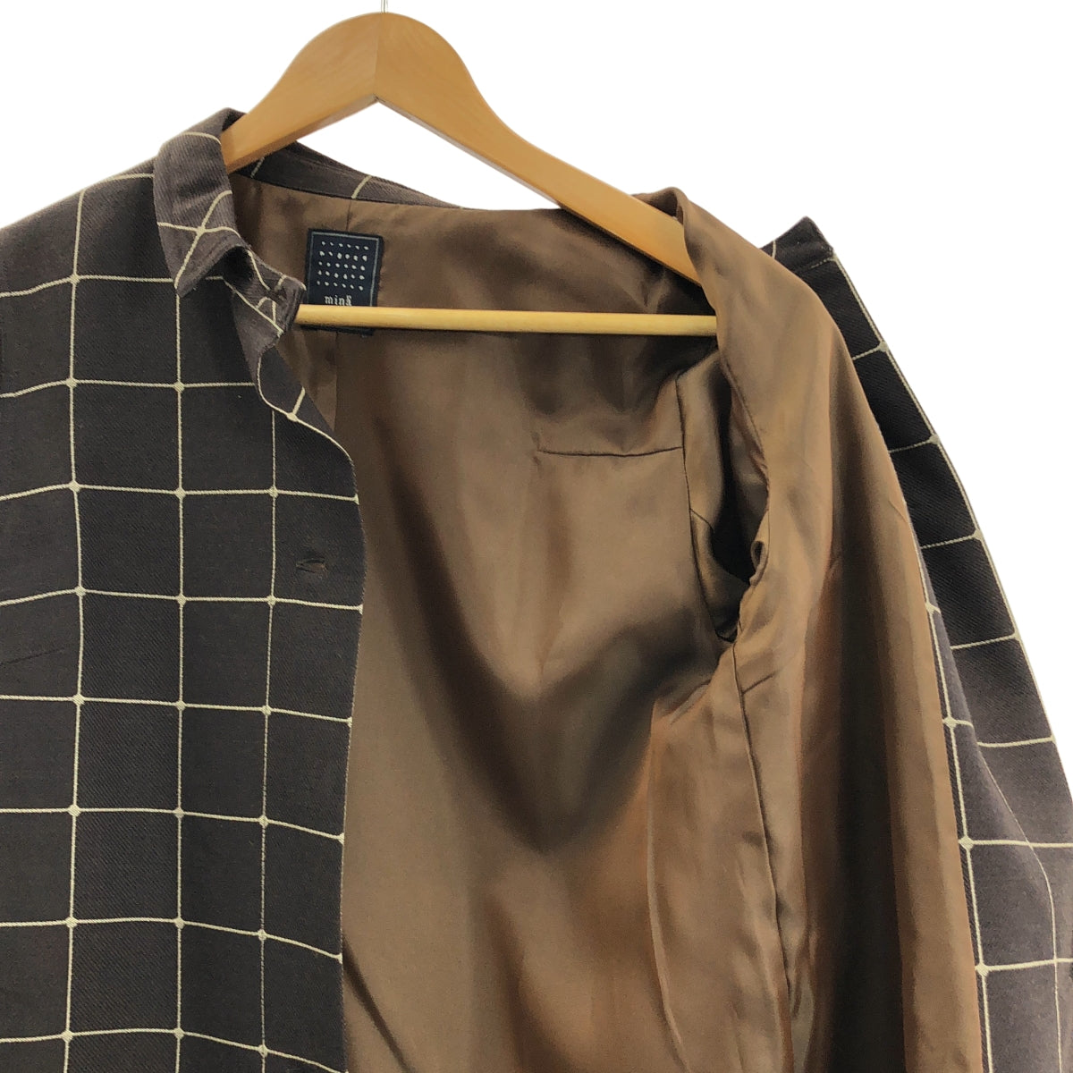 mina perhonen / 미나페르호넨 | tile 타일 울 캐시미어 혼합 셔츠 코트 | 1 |
