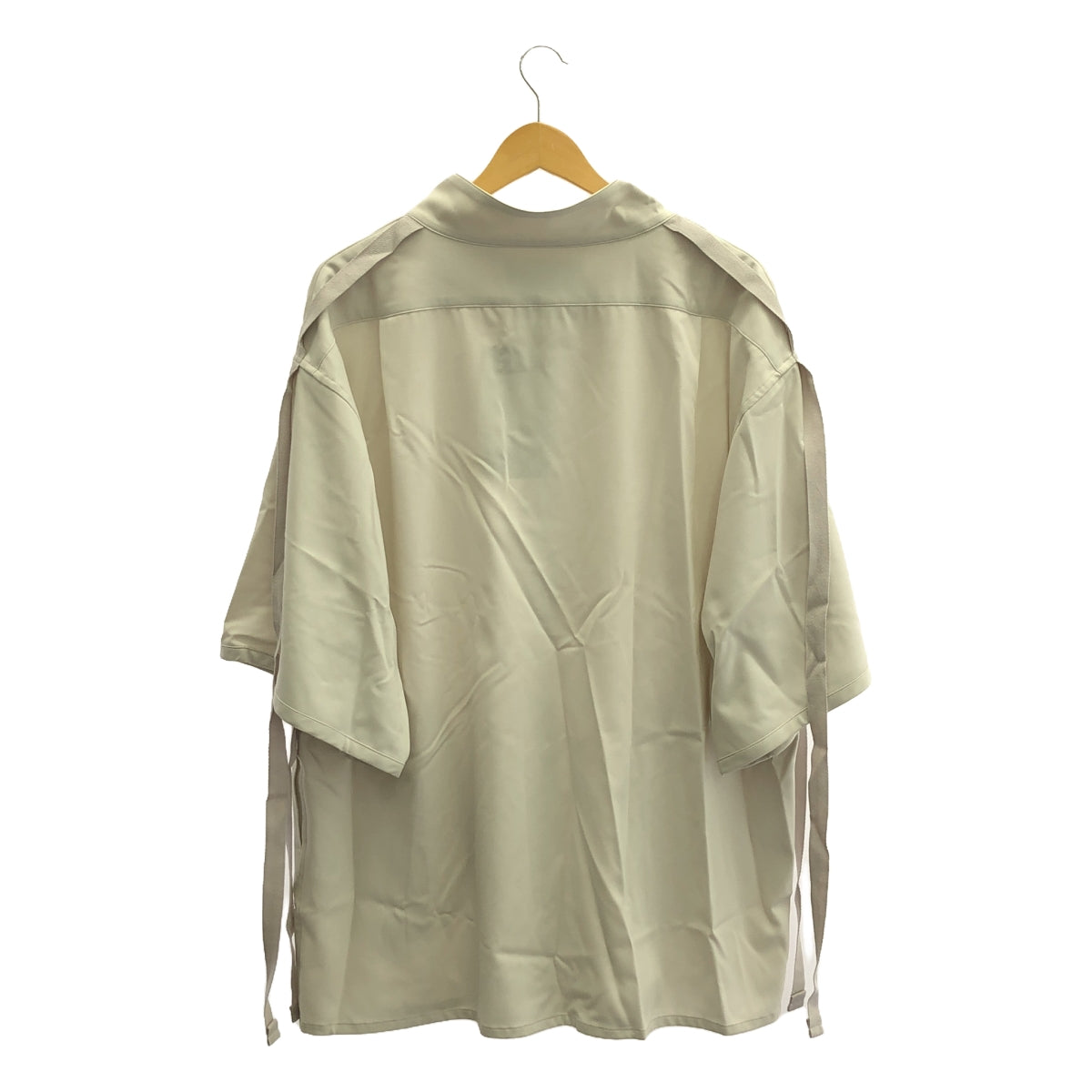 【신품】 prasthana / 프라스타나 | stand neck bigsleeve S / S shirt 반소매 셔츠 | M | 그레이 | 남성