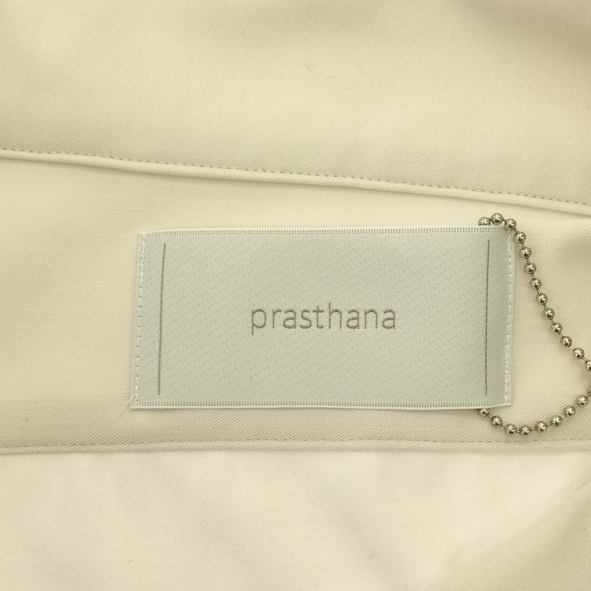 [新] prasthana / Prasthana |立領大袖 S/S 襯衫 | M |灰色 |男士