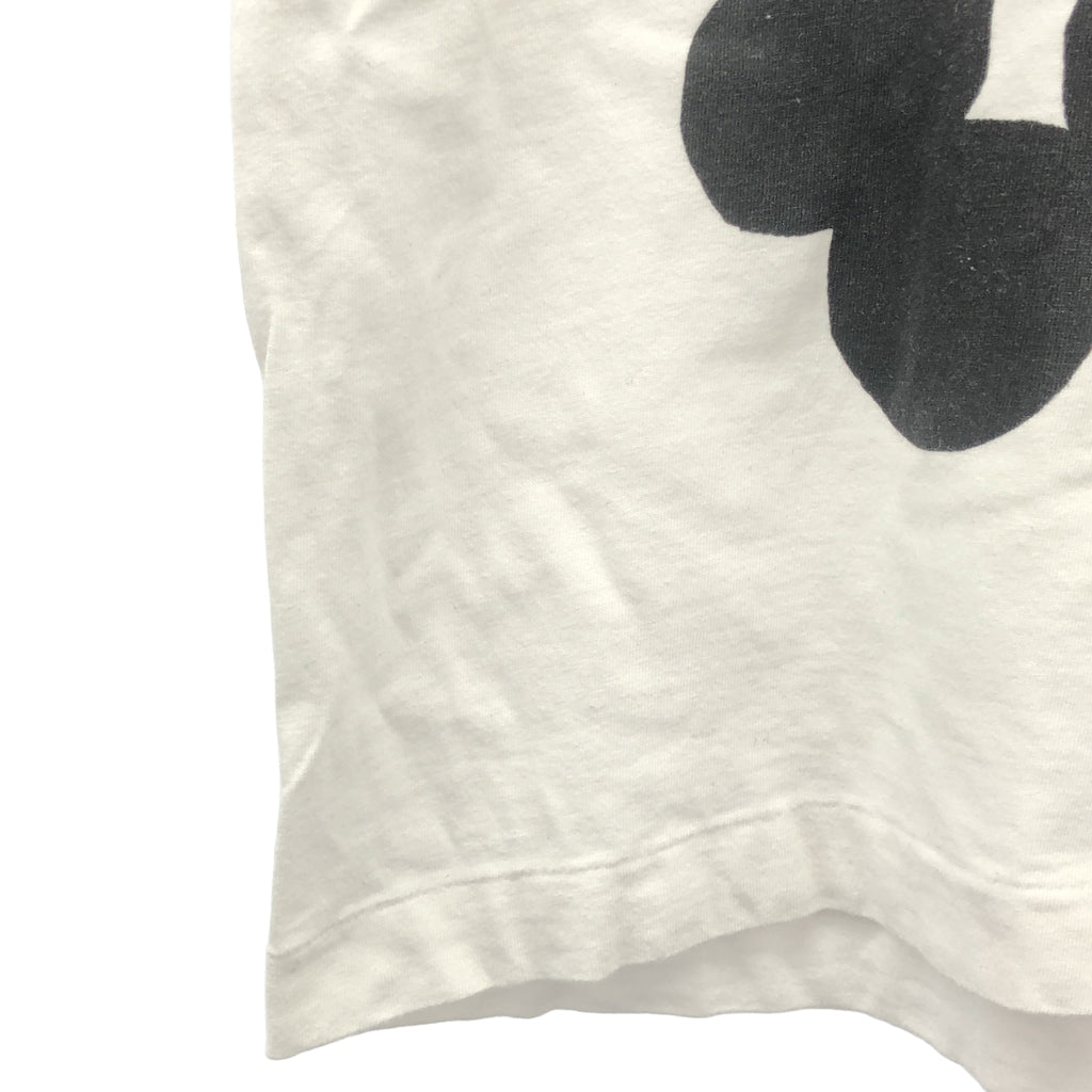 BLACK COMME des GARCONS / ブラックコムデギャルソン | 2011SS | × Disney mickey / ディズニー ミッキー 両面プリント ロゴ Tシャツ カットソー | XS | レディース