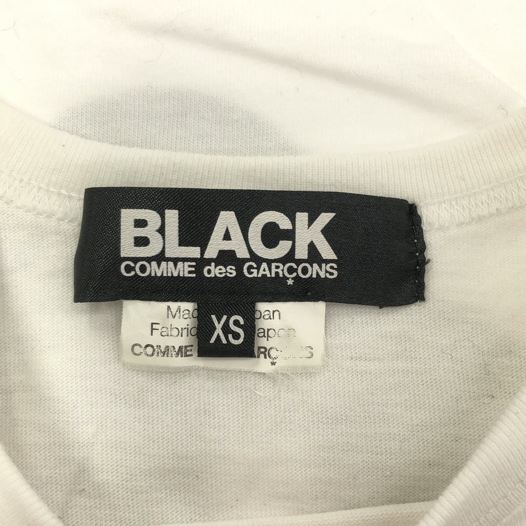 BLACK COMME des GARCONS / ブラックコムデギャルソン | 2011SS | × Disney mickey / ディズニー ミッキー 両面プリント ロゴ Tシャツ カットソー | XS | レディース