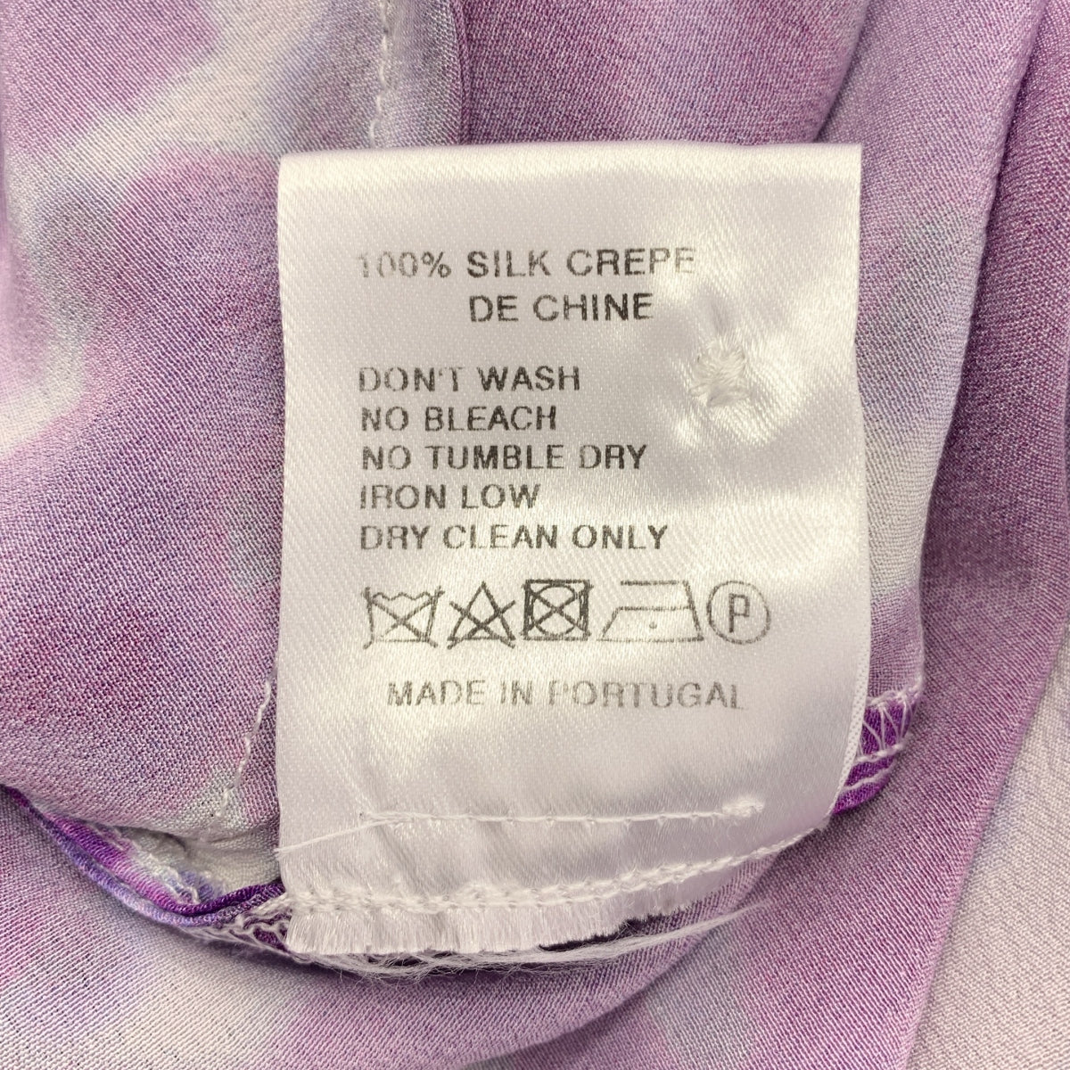 Christian Wijnants | 絲質印花長襯衫裙 | 尺寸 34 |