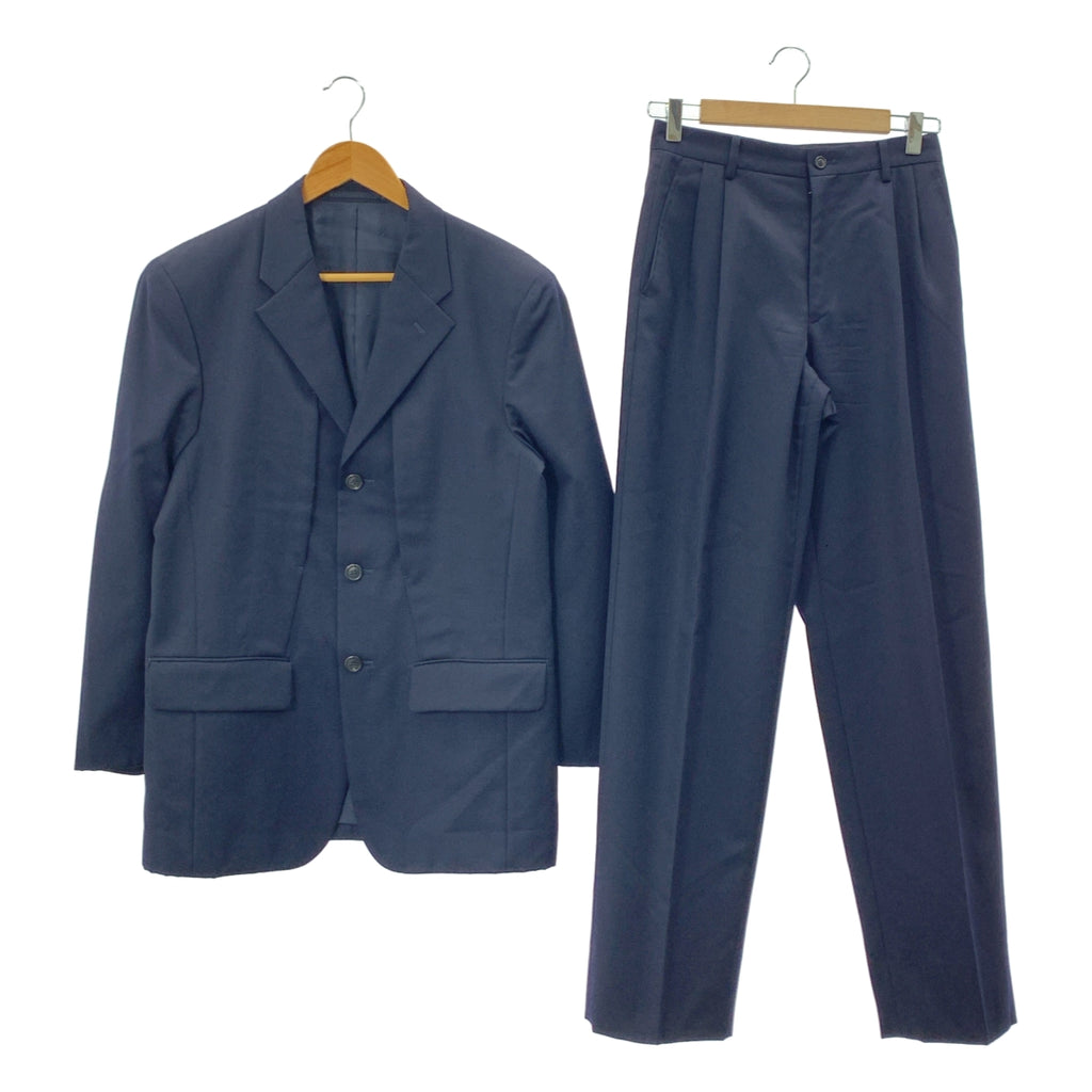 三宅一生男裝 | 套裝 / 羊毛前褶三折修身西裝外套 / 雙褶西褲 | 1 | 男士