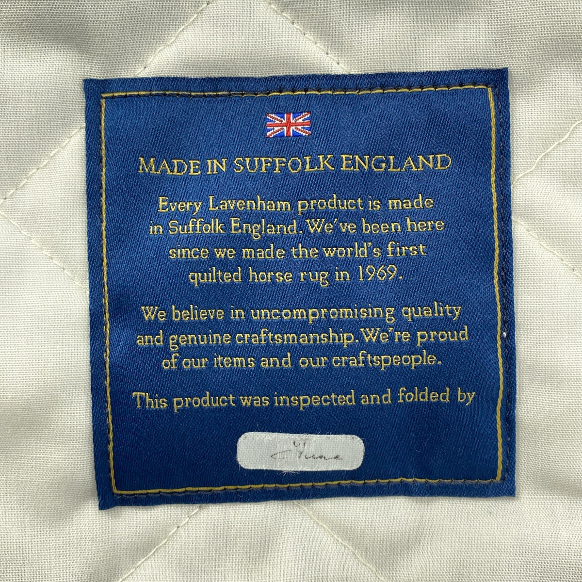 COMME des GARÇONS 襯衫 | | x LAVENHAM 不對稱絎縫背心外套| SHOPBOP S 號 |男士