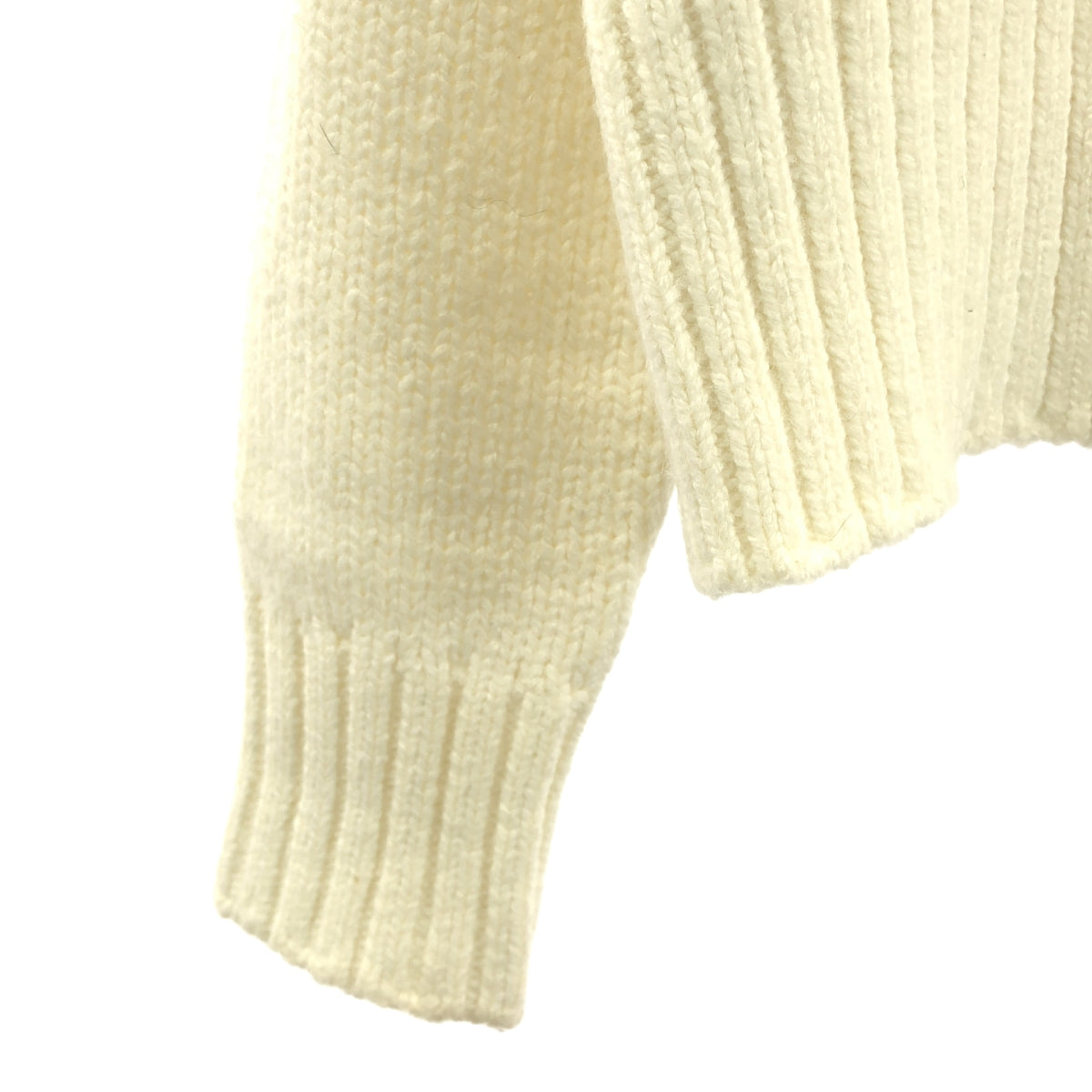 SEVEN TEN 由 MIHO KAWAHITO | 羊毛串珠針織開襟衫 | S碼 | 女款