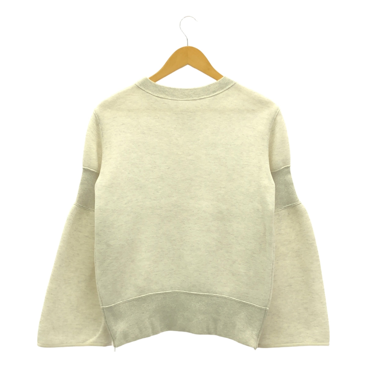 sacai / サカイ | フレアスリーブ サイドジップ スウェット | 1 | レディース