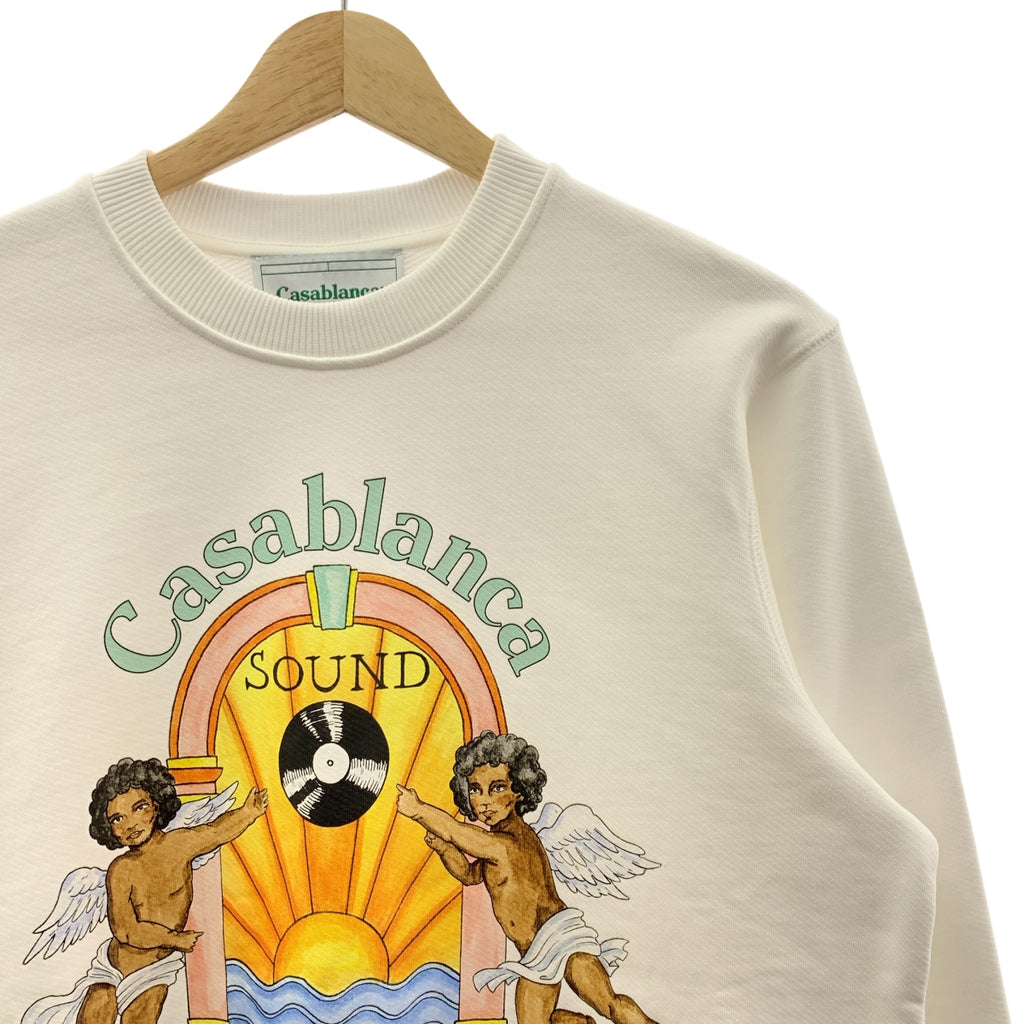 Casablanca / カサブランカ | 2023AW | Print Sweat エンジェルプリント クルーネックスウェット | XS | メンズ