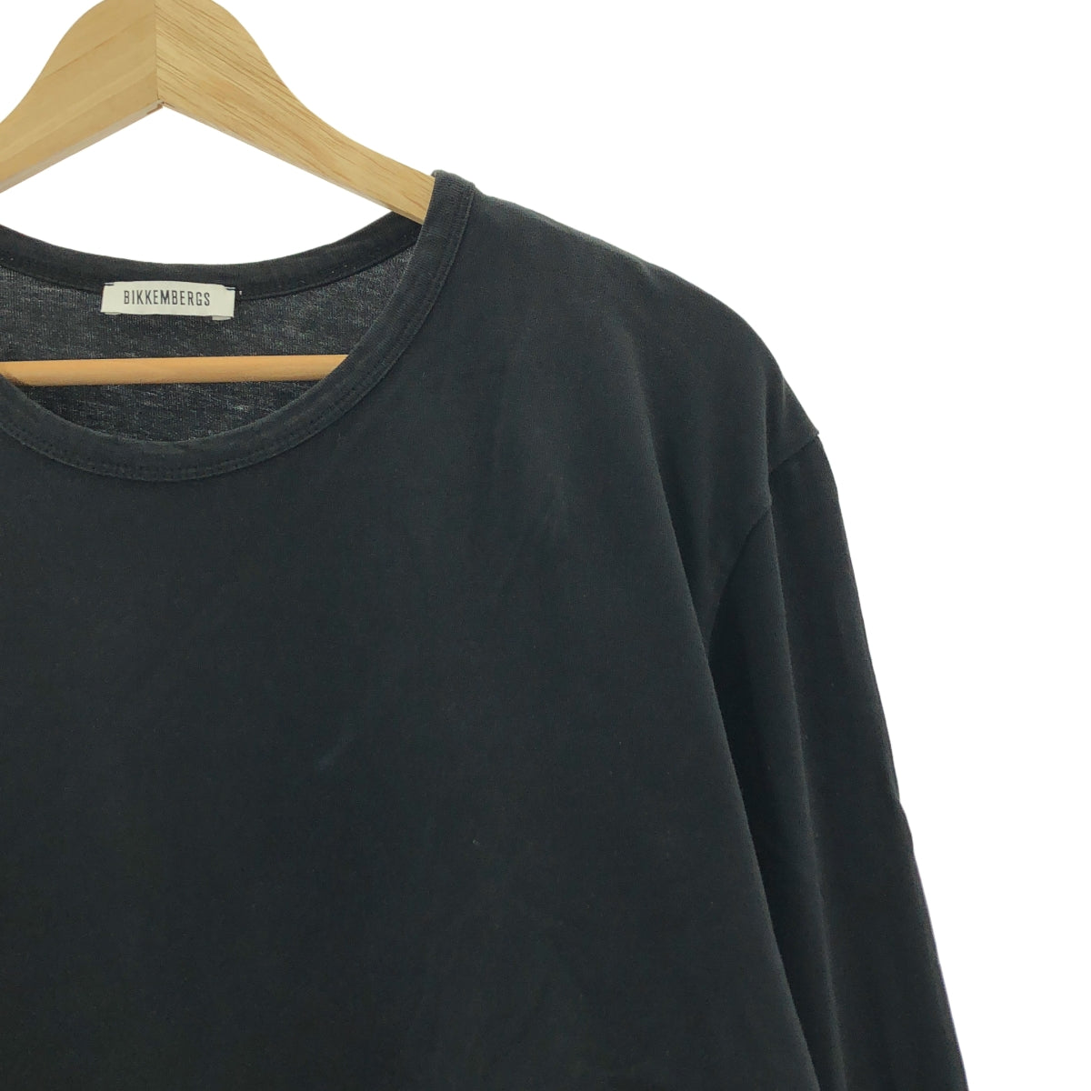DIRK BIKKEMBERGS / ダークビッケンバーグ | バックプリント 裾切替 ロングスリーブTシャツ | XL |