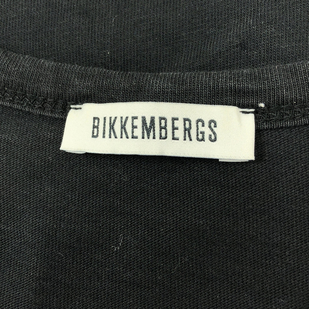 DIRK BIKKEMBERGS / ダークビッケンバーグ | バックプリント 裾切替 ロングスリーブTシャツ | XL |