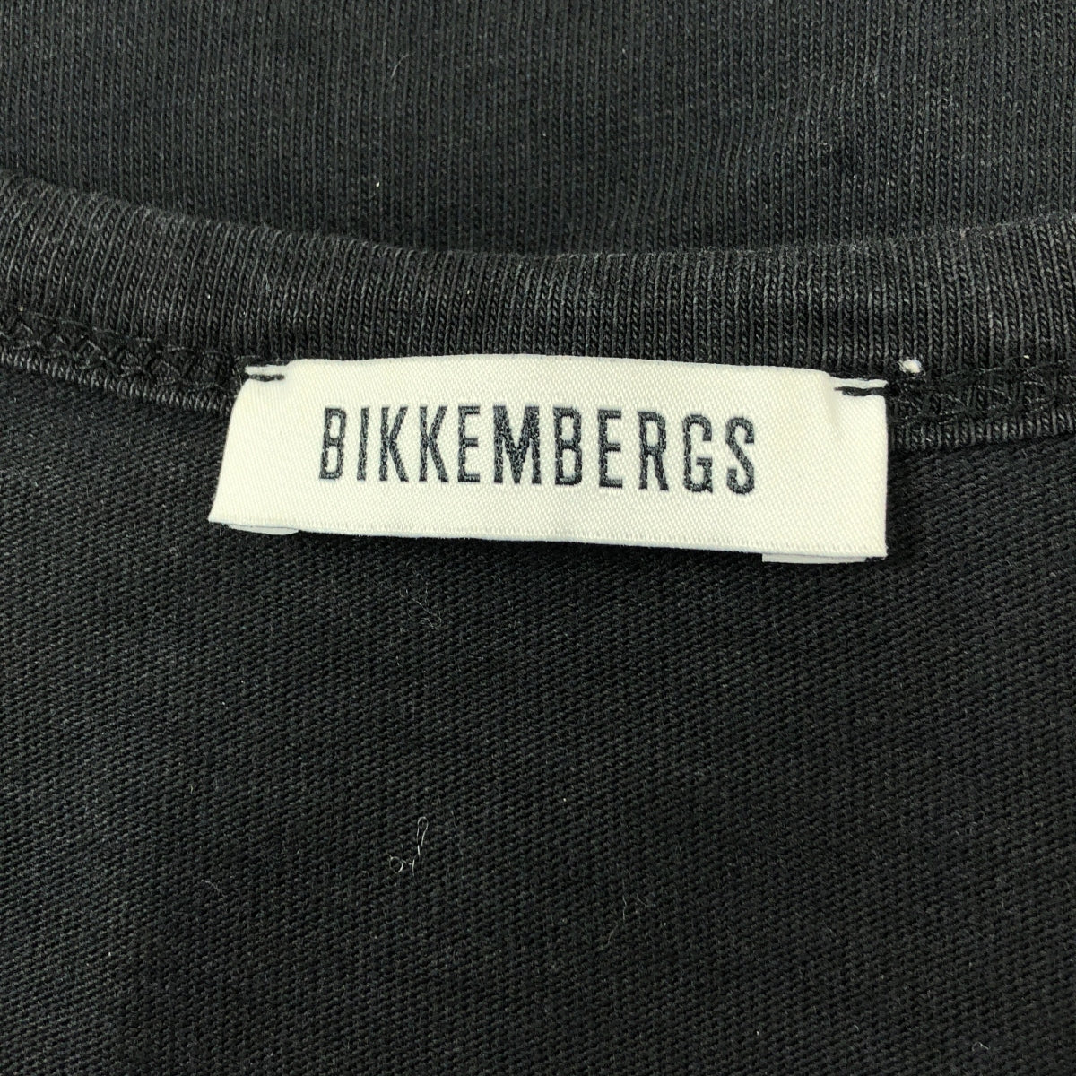 DIRK BIKKEMBERGS / ダークビッケンバーグ | バックプリント 裾切替 ロングスリーブTシャツ | XL |