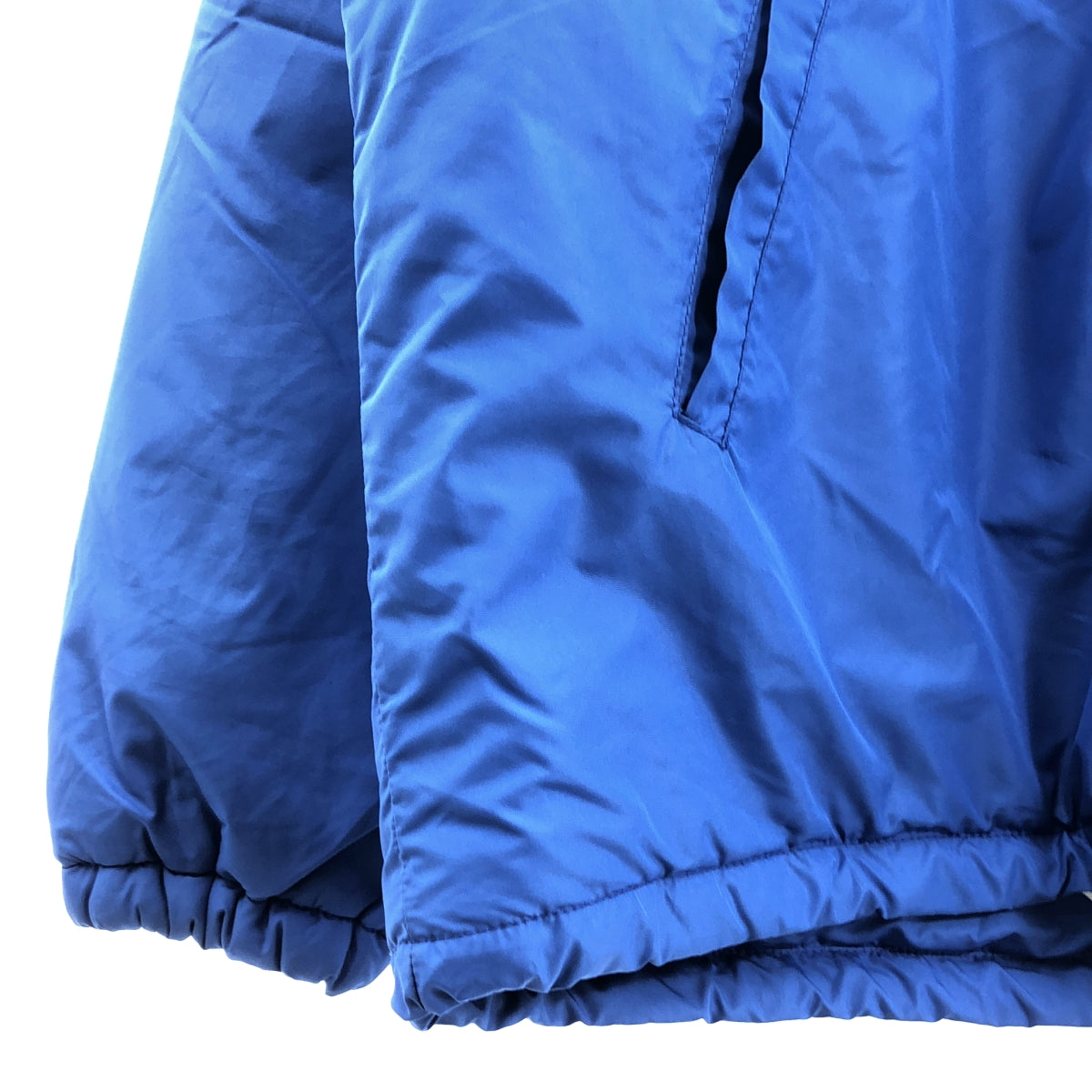 MAISON KITSUNE | 背面印花夾棉教練外套 | M碼 | 藍色 | 男款