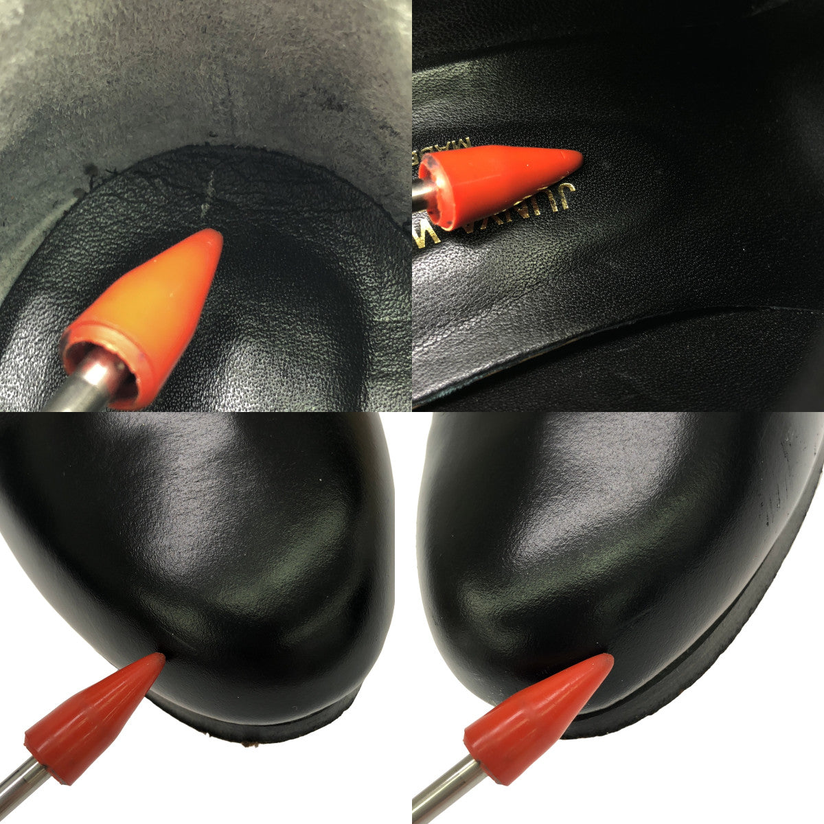 JUNYA WATANABE COMME des GARCONS / 渡邊淳也 | V 型高跟鞋 | S |黑色 |女性的