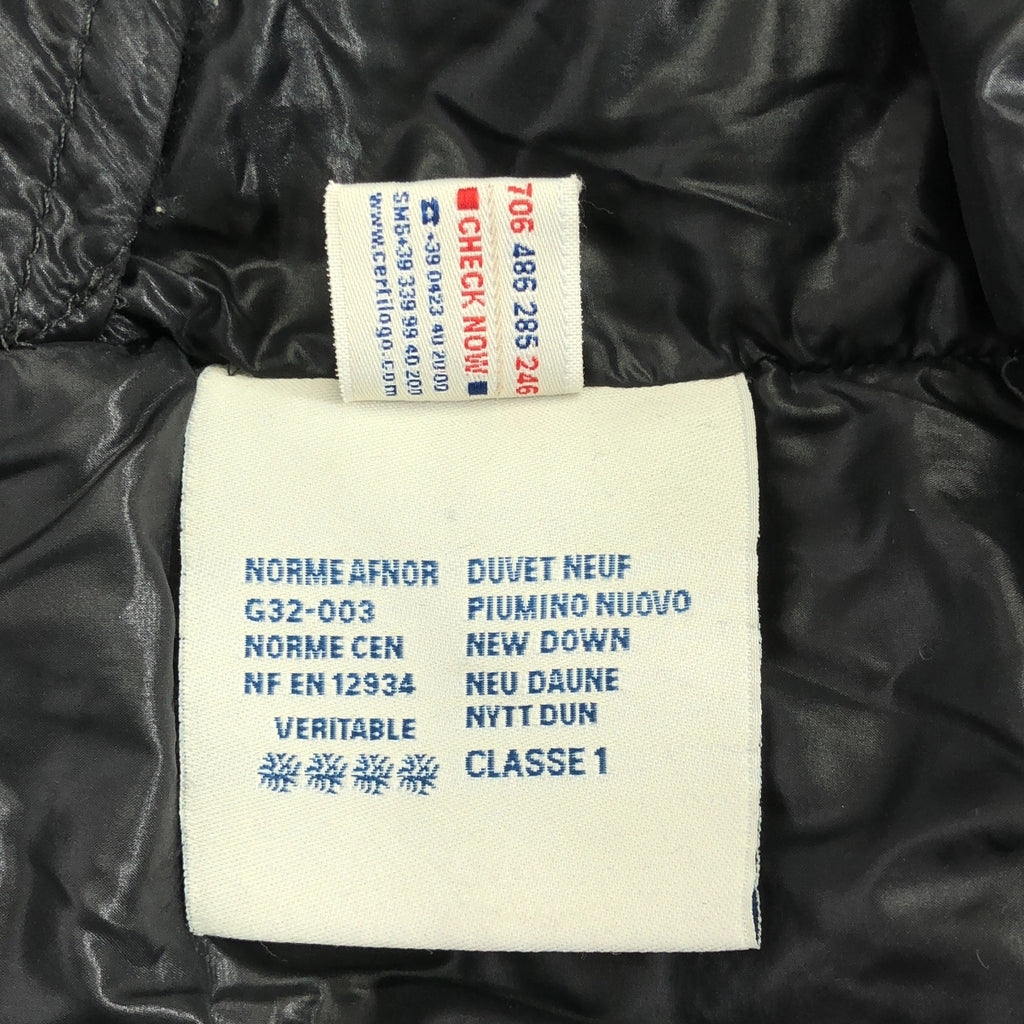 MONCLER / モンクレール | HEM JACKET 2Way ヘム ウール フーデッド ダウンジャケット | 0 | メンズ