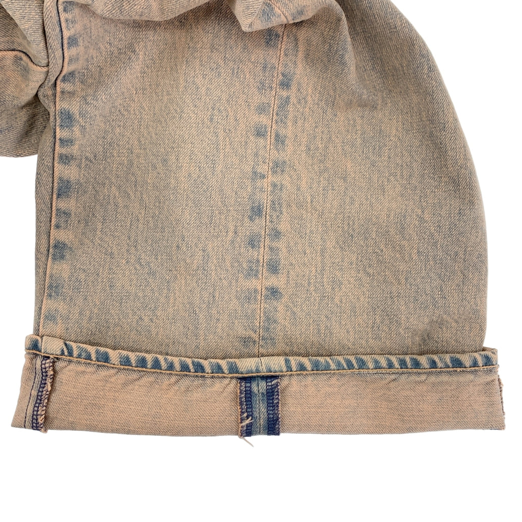 【美品】  Chika Kisada / チカキサダ | ロゴチャーム ブーツカット フレア ワイド デニムパンツ | 1 | pink | レディース