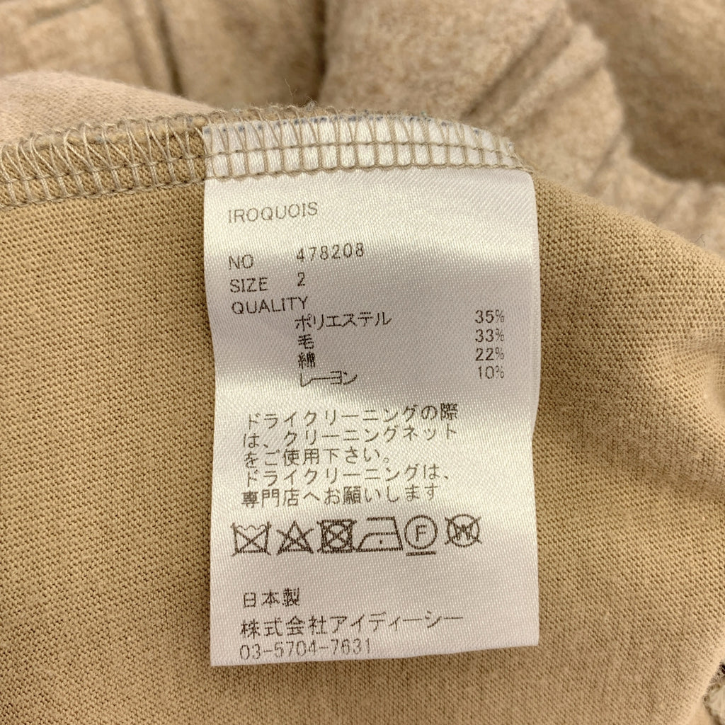 易洛魁 | 雙面針織褲 | 羊毛混紡雙面針織褲 | 1 碼 | 男款