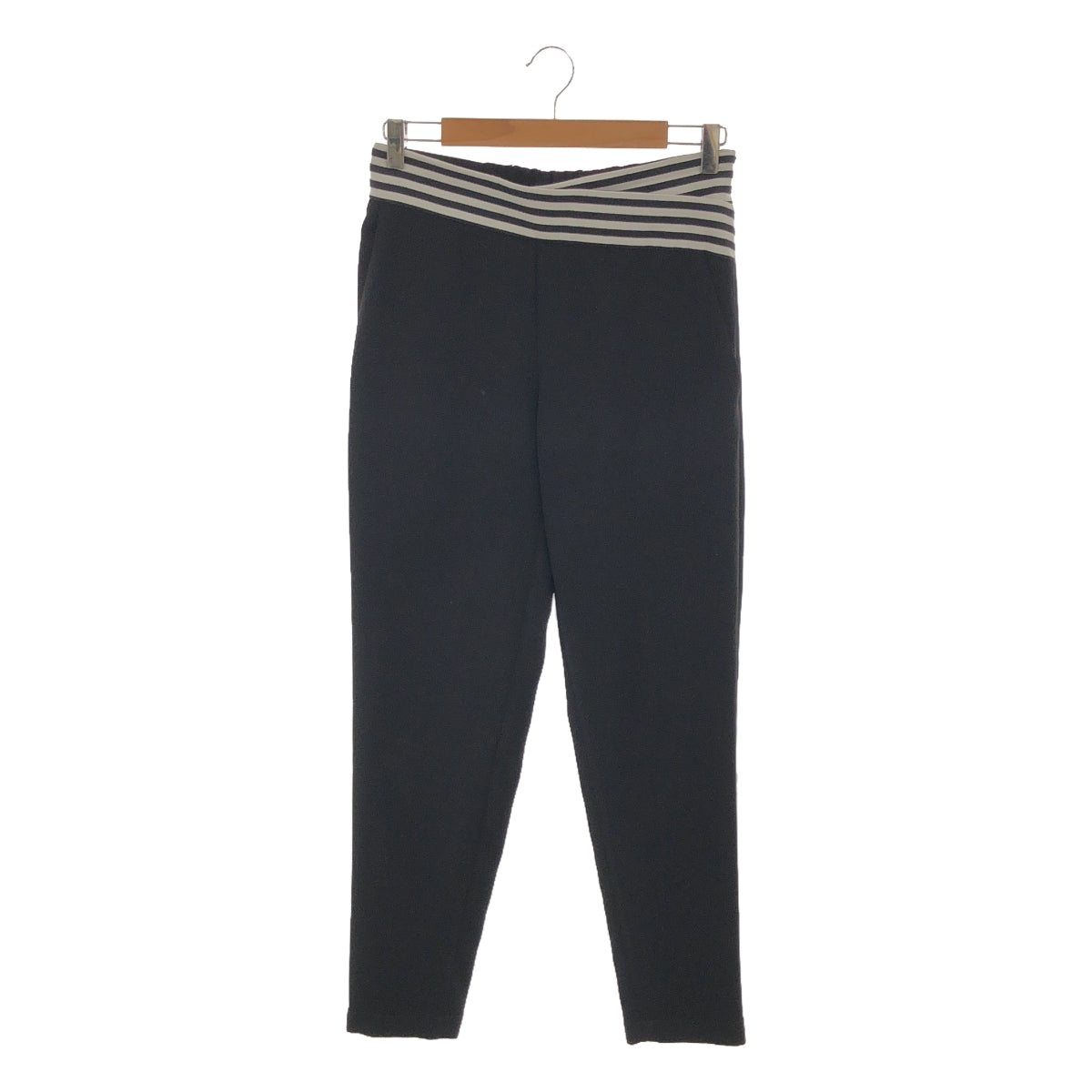 BORDERS at BALCONY | TAPERED PANTS | 38 | Black/White | Women's