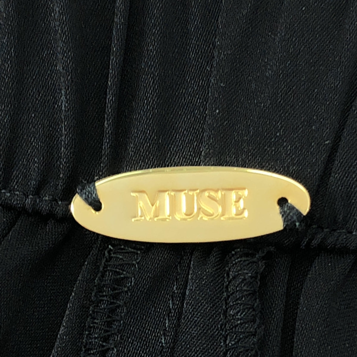 MUSE de Deuxieme Classe / 뮤즈 두주 엠 클래스 | 2024SS | SILK SATIN EASY 실크 새틴 이지 팬츠 | 38 | 여성