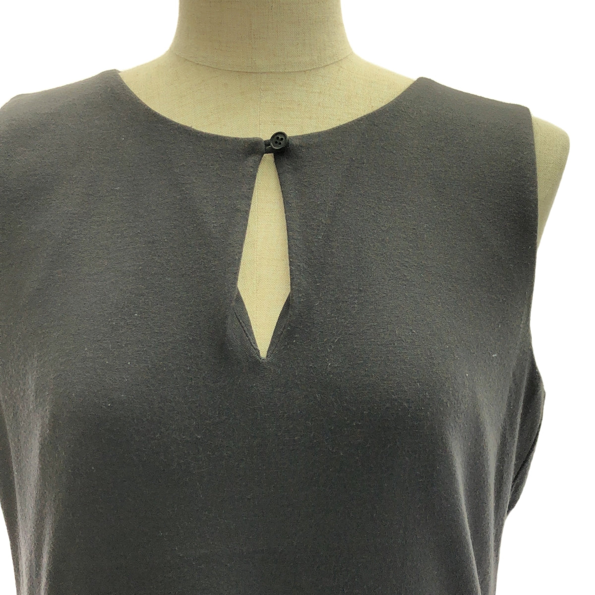 理論奢華 |無袖人造絲長裙 | 38 |炭灰色 |女性的