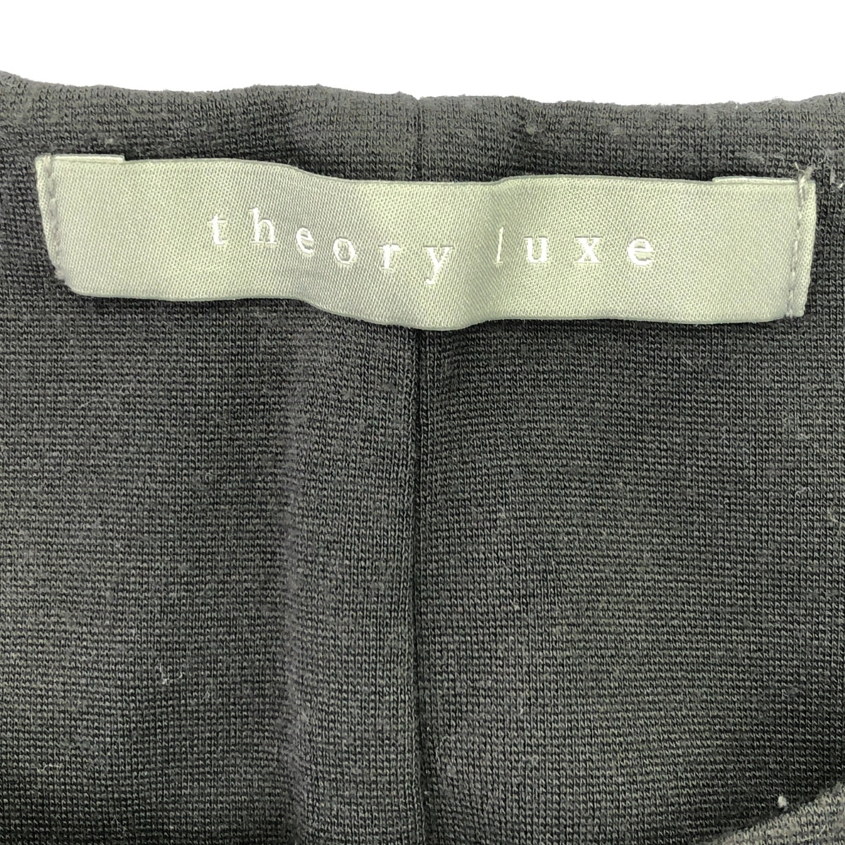 theory luxe / セオリーリュクス | ノースリーブ レーヨン ロングワンピース | 38 | チャコールグレー | レディース