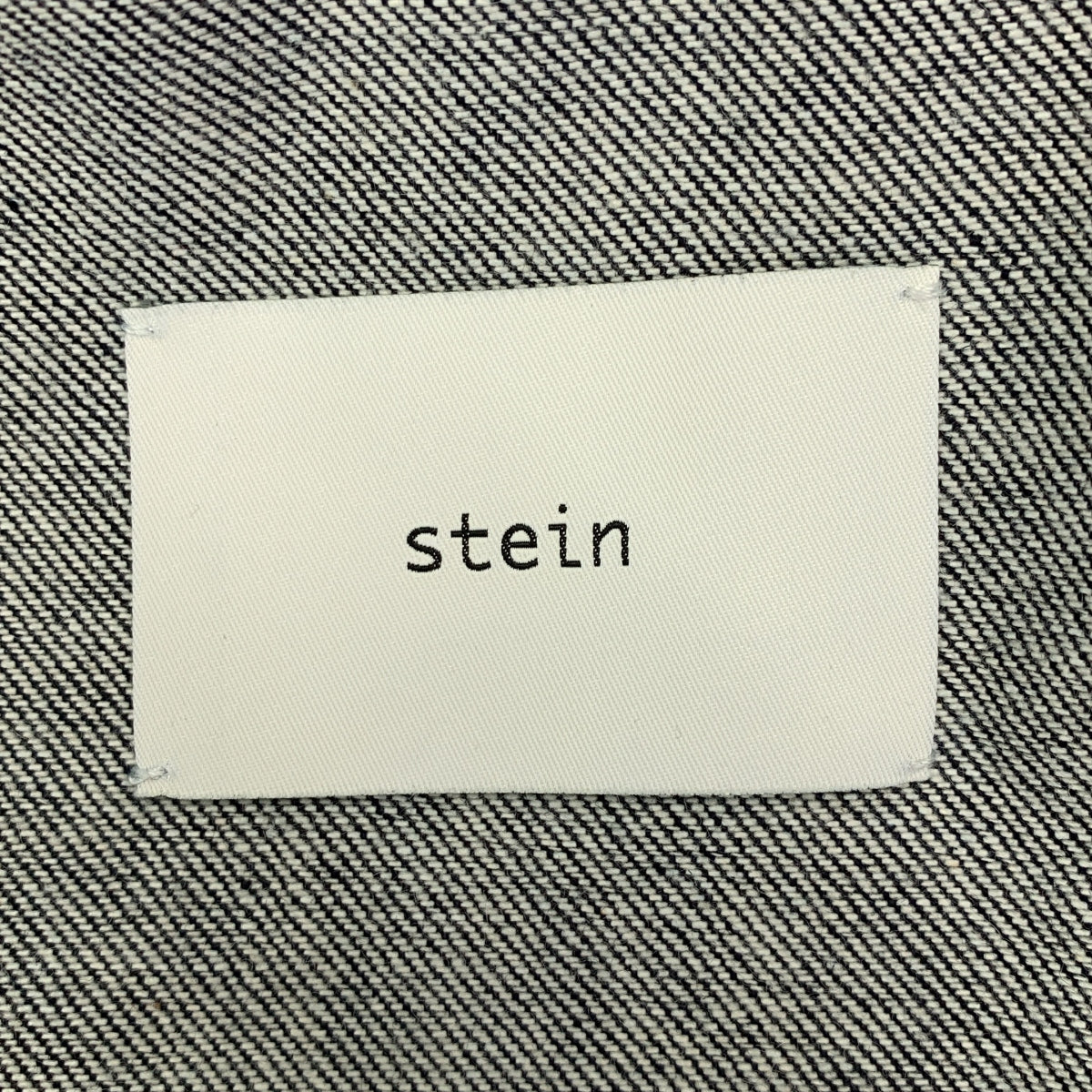 stein | 羊絨牛仔前開襟夾克 | 男款 | S碼