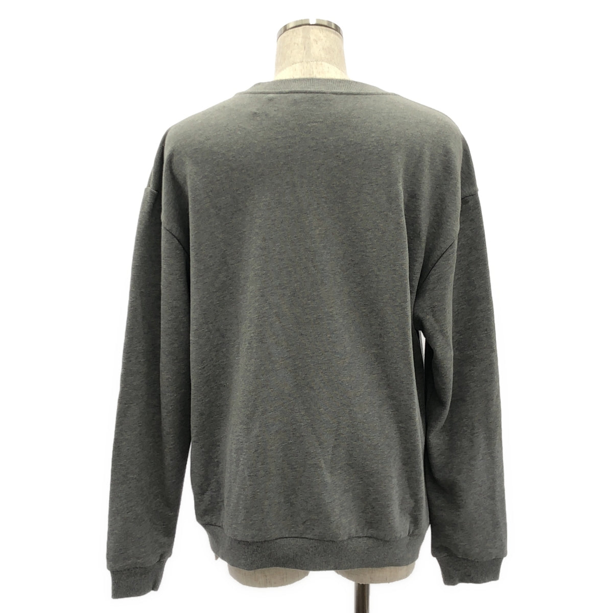 [近新] CELINE | 2024 春夏 | 圓領寬鬆套頭衫 / 大尺碼 Logo 衛衣 | XL | 灰色 | 男款