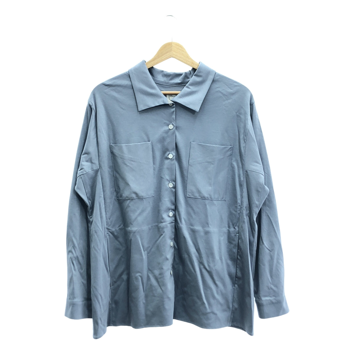 [品相良好] 羅恩·赫爾曼 / 羅恩·赫爾曼 | × 瀨谷。 「零浪費」襯衫| S |淺藍色 |女性的