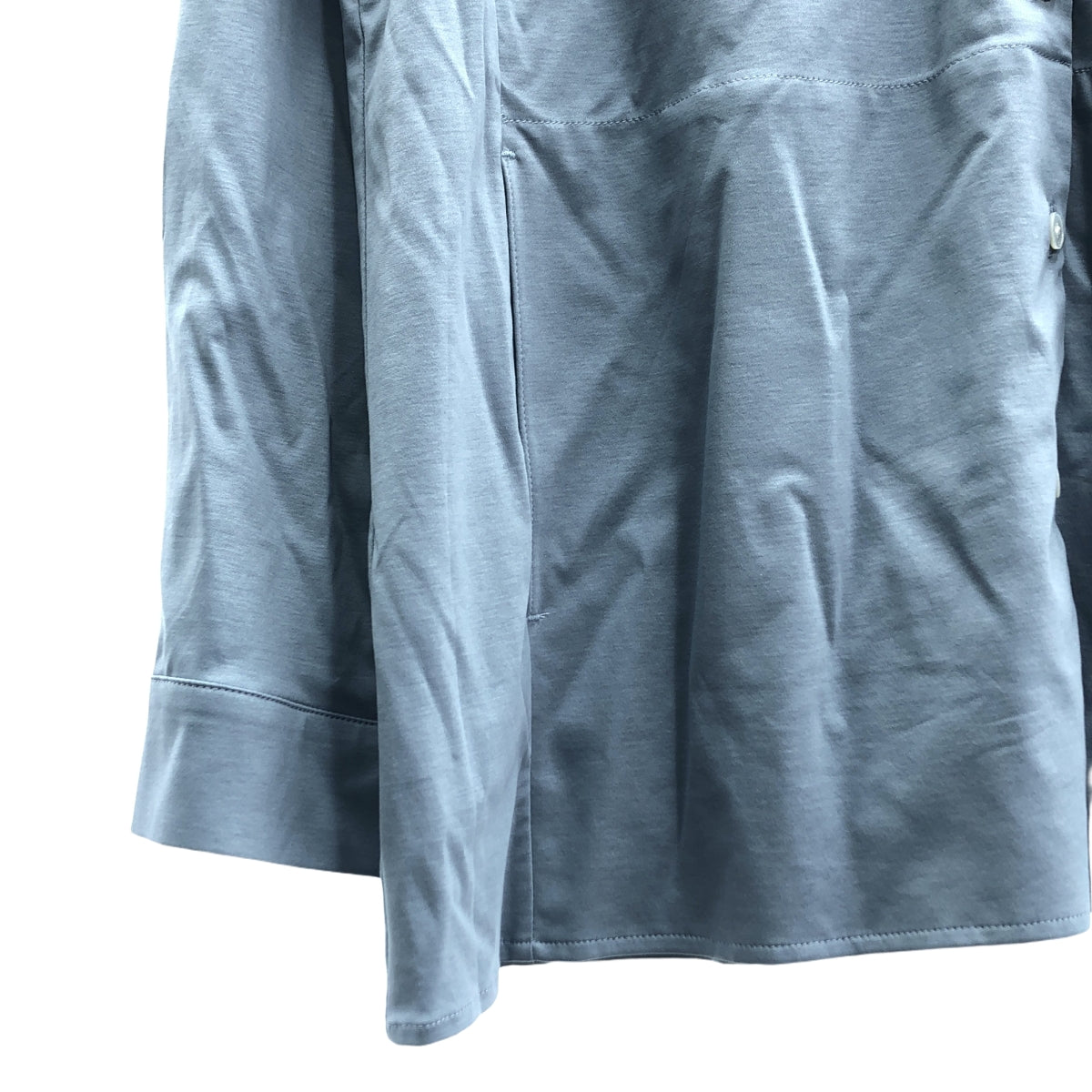 [品相良好] 羅恩·赫爾曼 / 羅恩·赫爾曼 | × 瀨谷。 「零浪費」襯衫| S |淺藍色 |女性的