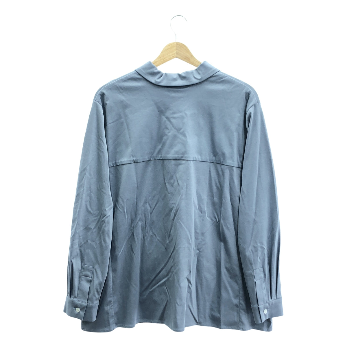 [品相良好] 羅恩·赫爾曼 / 羅恩·赫爾曼 | × 瀨谷。 「零浪費」襯衫| S |淺藍色 |女性的