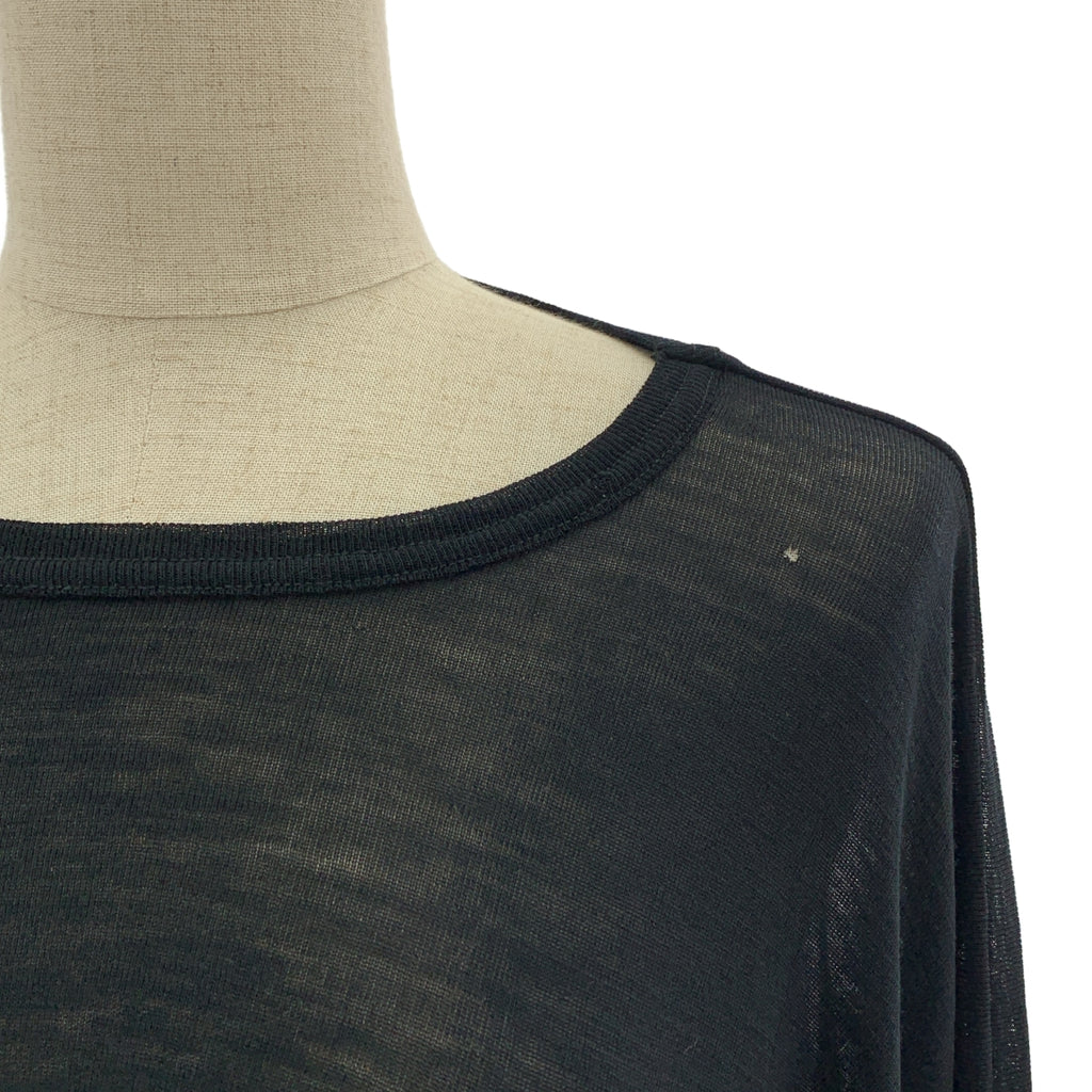 Yohji Yamamoto FEMME / ヨウジヤマモトファム | ウール アシンメトリートップス カットソー | 2 |