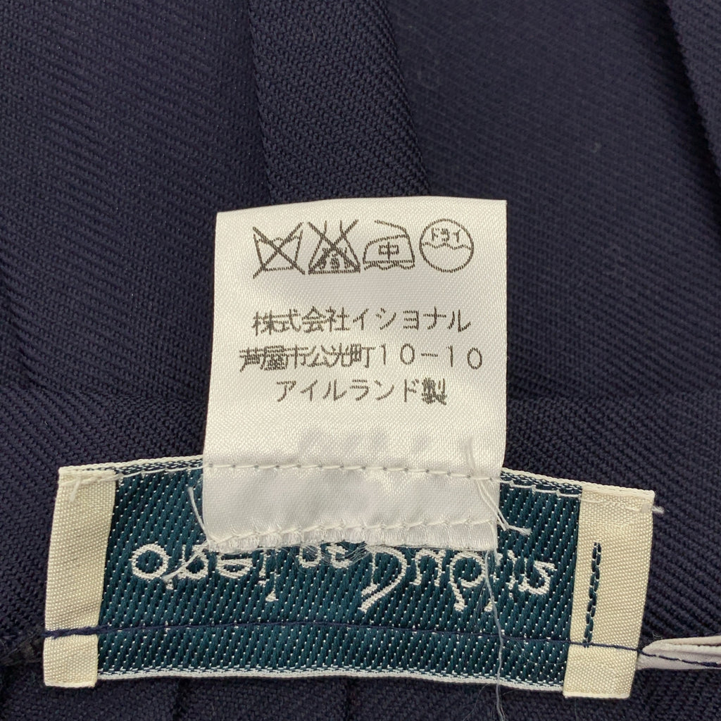 O'NEIL OF DUBLIN / オニールオブダブリン | レザーベルト プリーツ ラップ キルトスカート | 8 | レディース