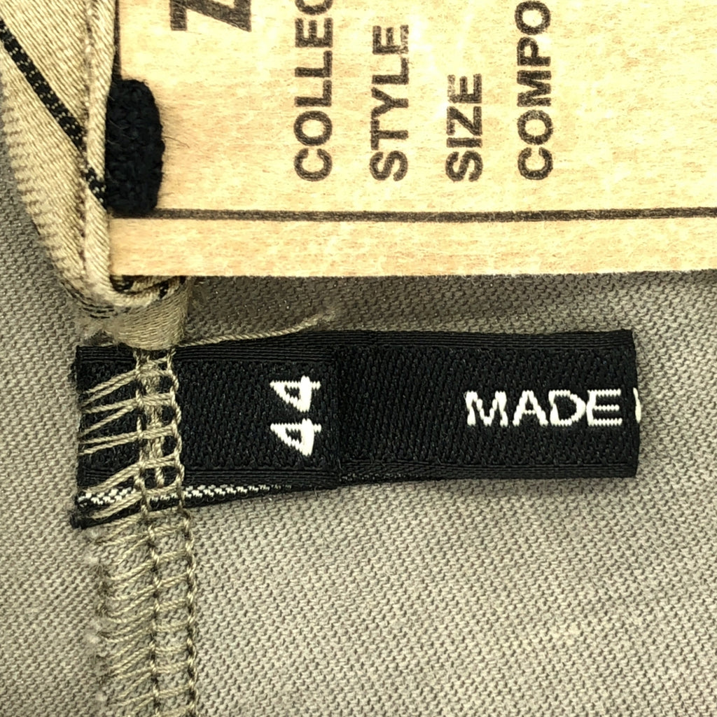 ziggy chen / 지기첸 | 2025SS | Henley Neck T-Shirt / 오버 실루엣 헨리 넥 T 셔츠 컷소우 | 44 | 남성