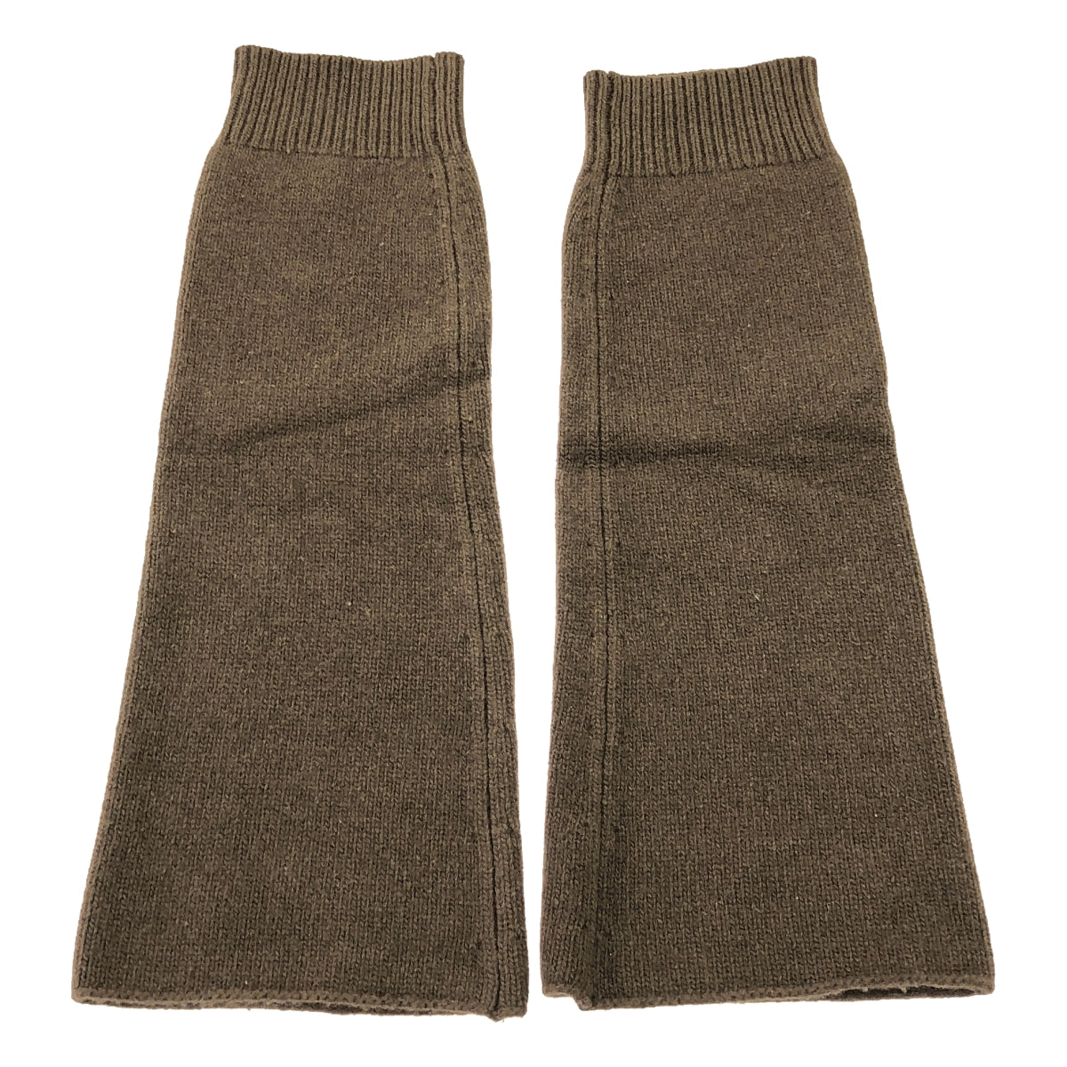 二級 |羊絨臂套 |棕色的