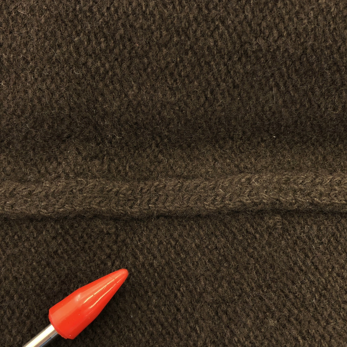 二級 |羊絨臂套 |棕色的