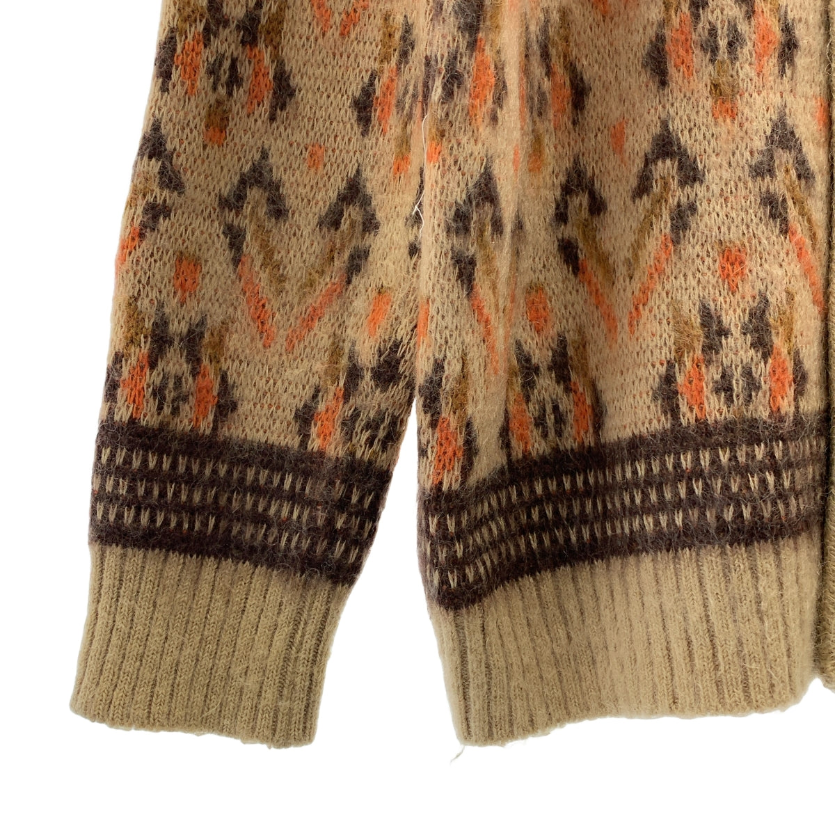 Needles / ニードルス | Mohair Cardigan / ウール モヘヤ 総柄 ニット