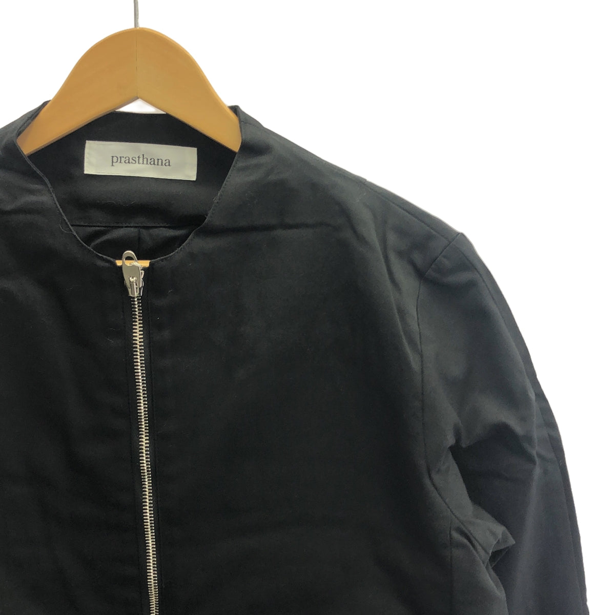 【新品】  prasthana / プラスターナ | fluent blouson | S | ブラック | メンズ